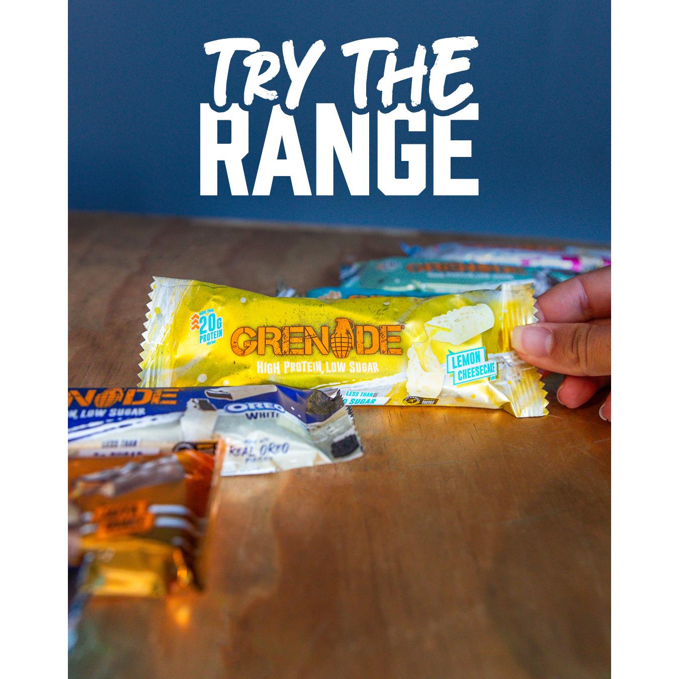 Grenade Lemon Cheesecake Flavour Protein Bar 60g thumbnail 5