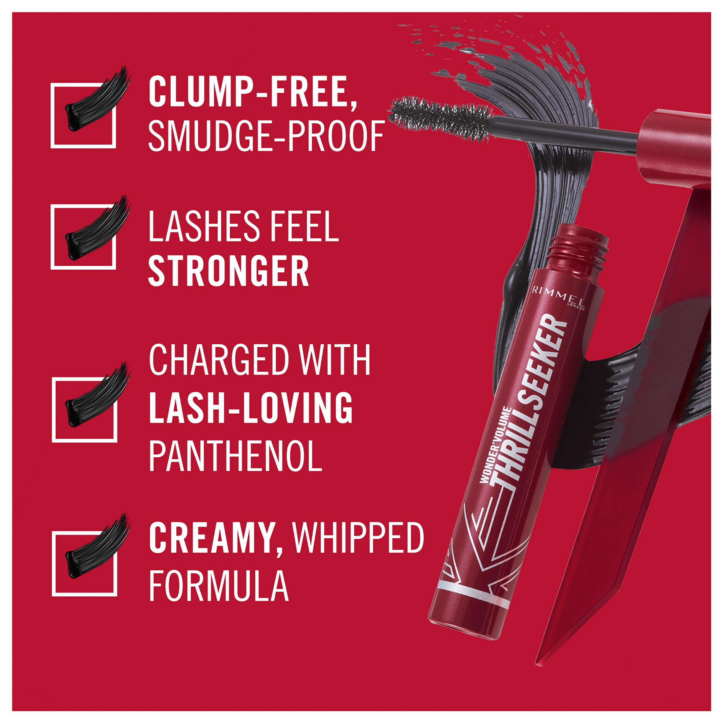 Rimmel London Thrill Seeker Black Brown Mascara thumbnail 5