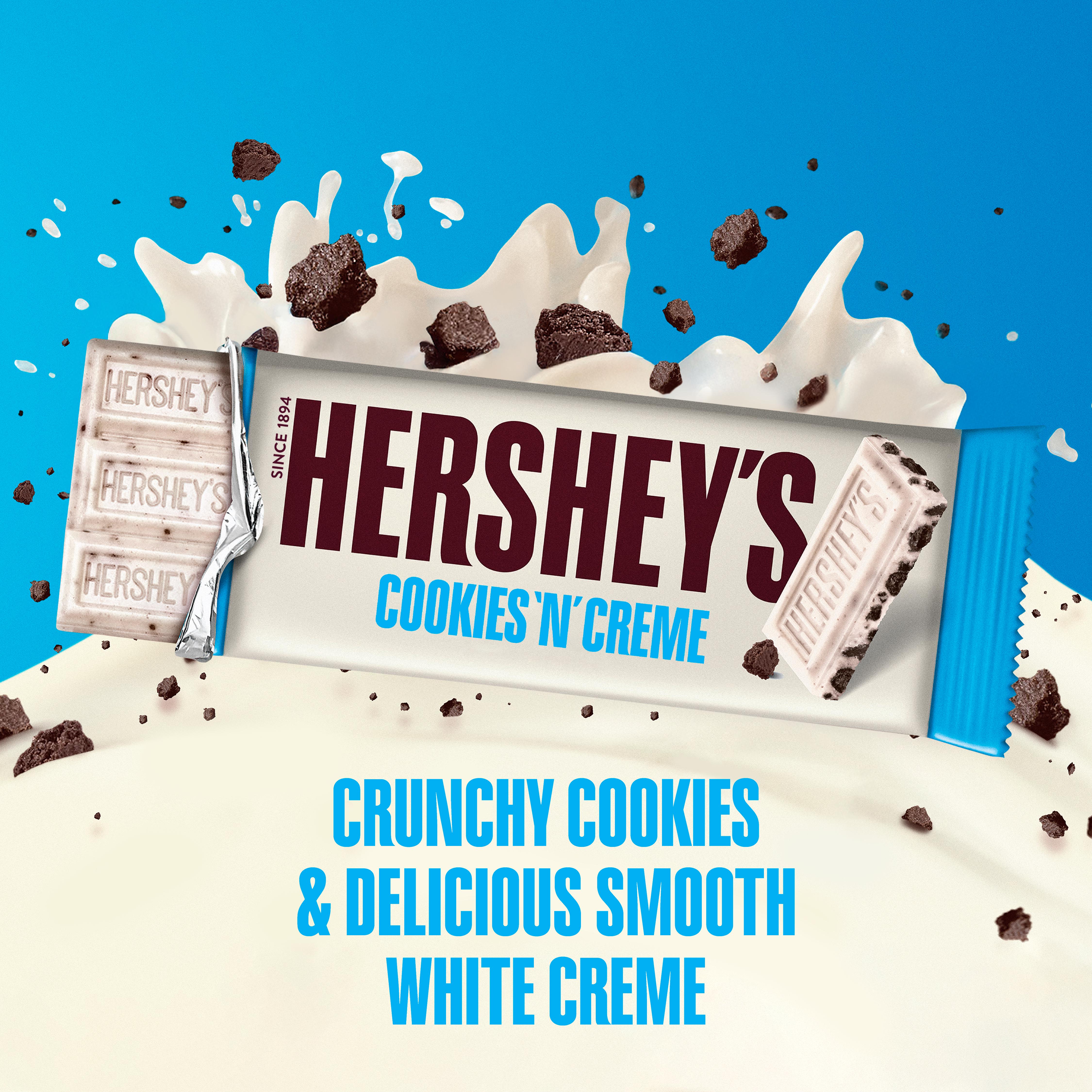 Hershey's Cookies 'n' Creme 90g thumbnail 2