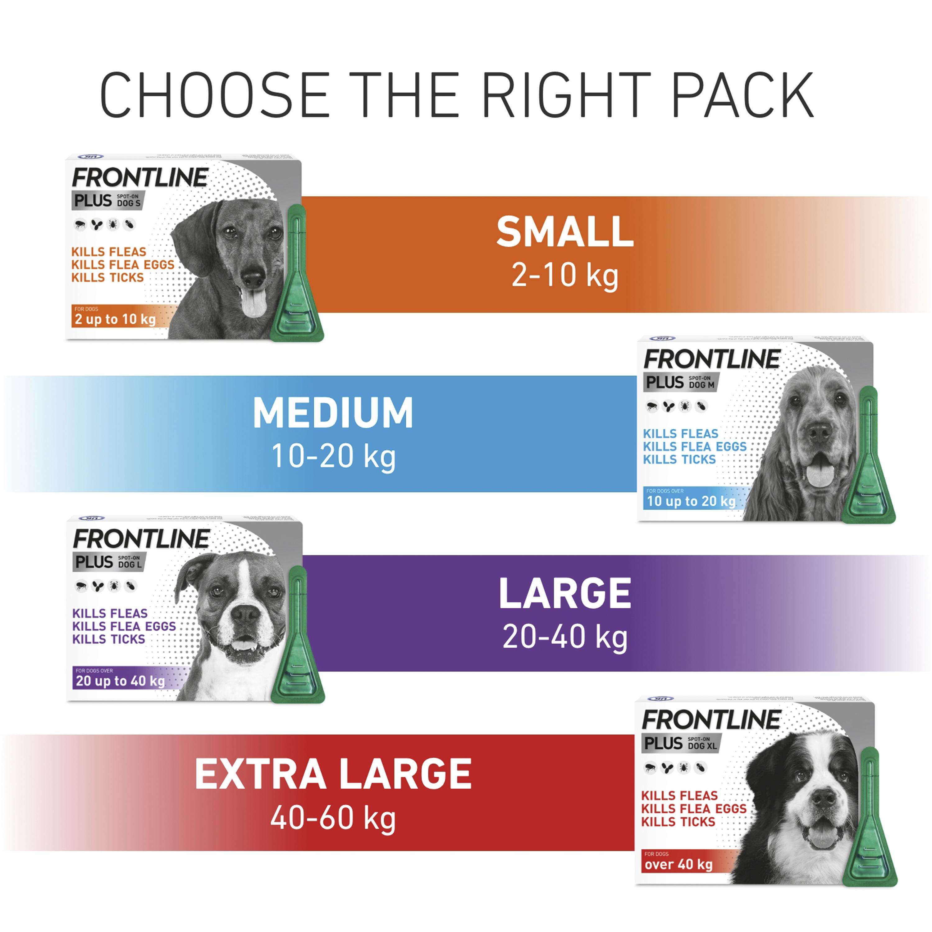Frontline Plus Flea & Tick Treatment Small Dog 2 up to 10kg x1 thumbnail 5