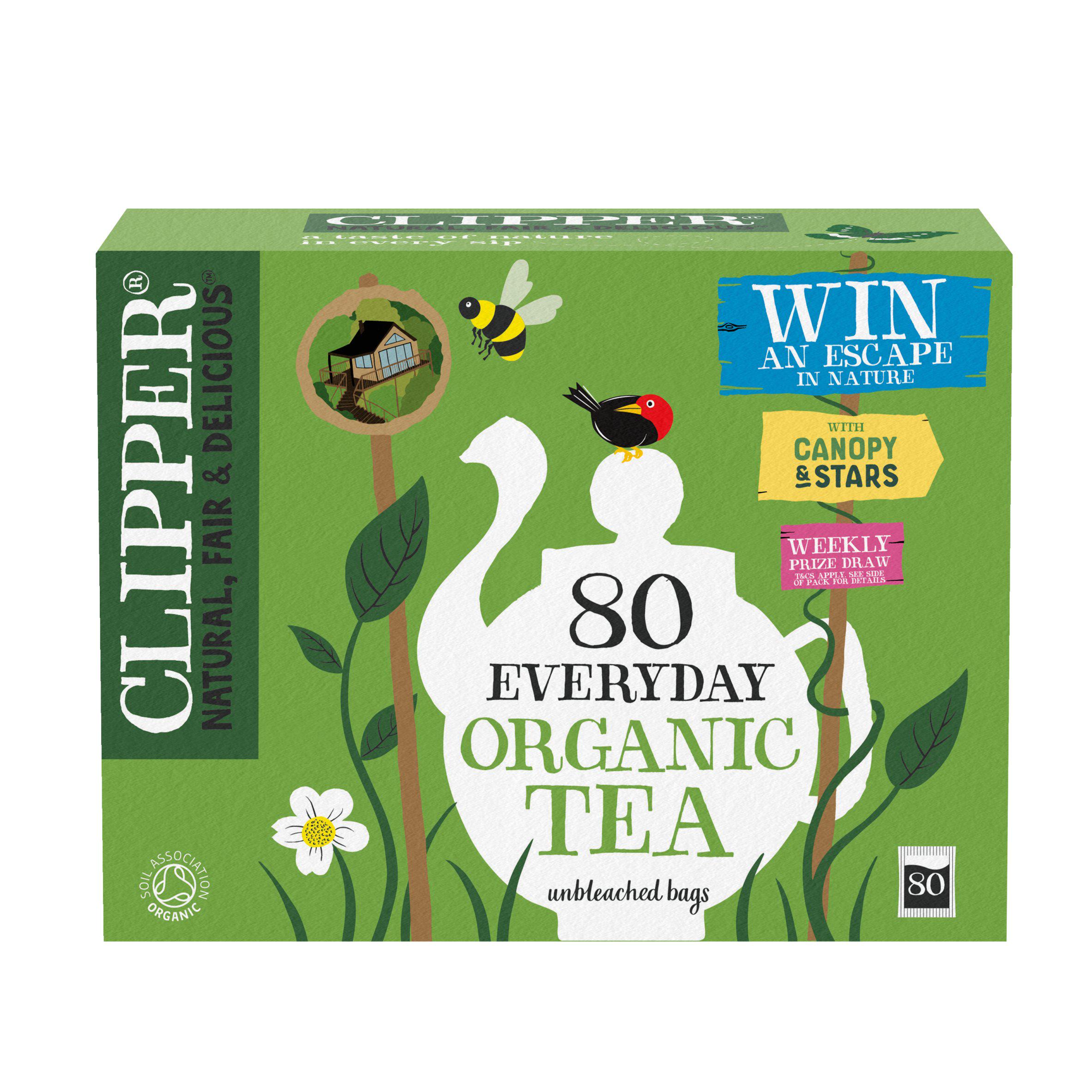 Clipper Organic Everyday 80 Tea Bags