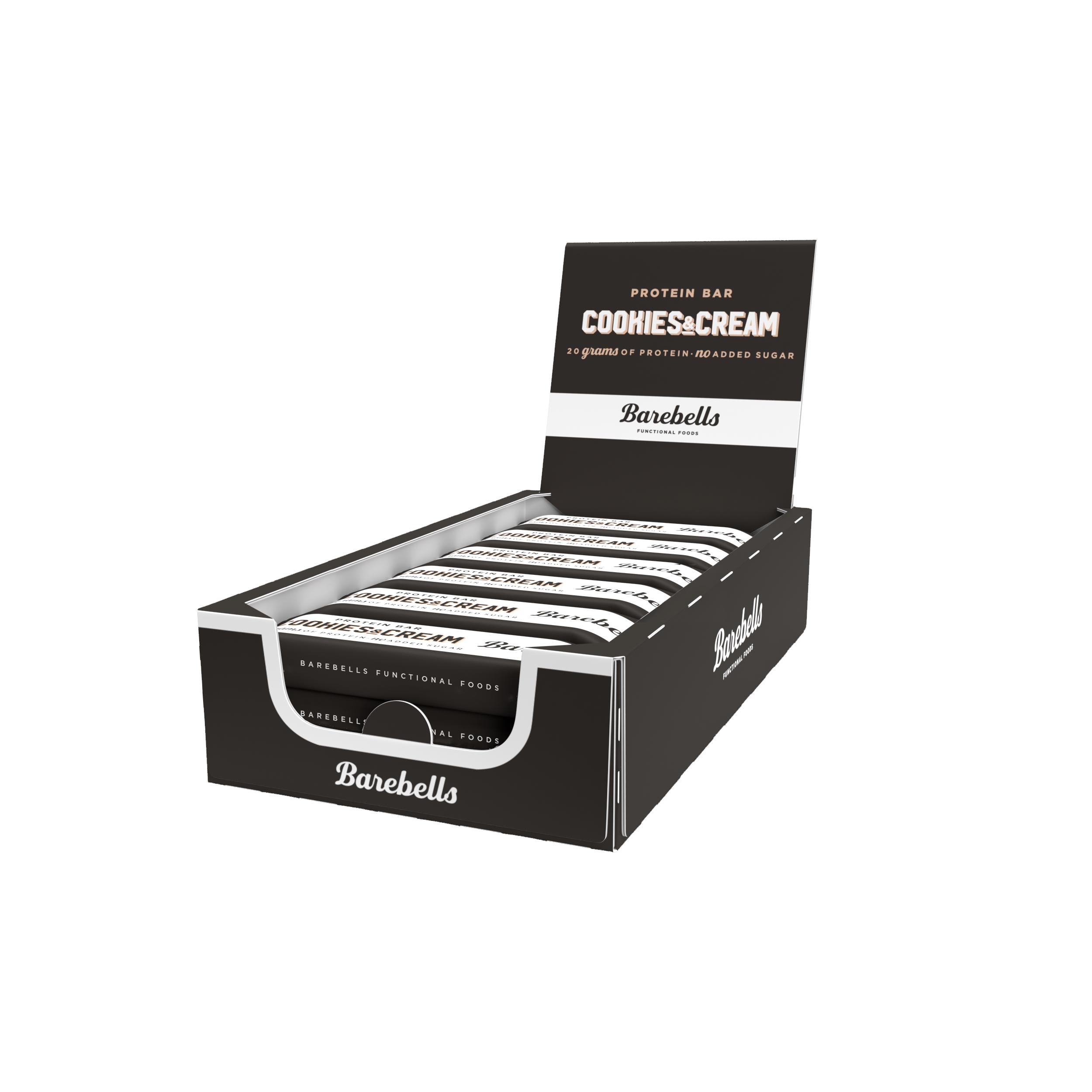 Barebells Protein Bar Cookies & Cream 55g thumbnail 4