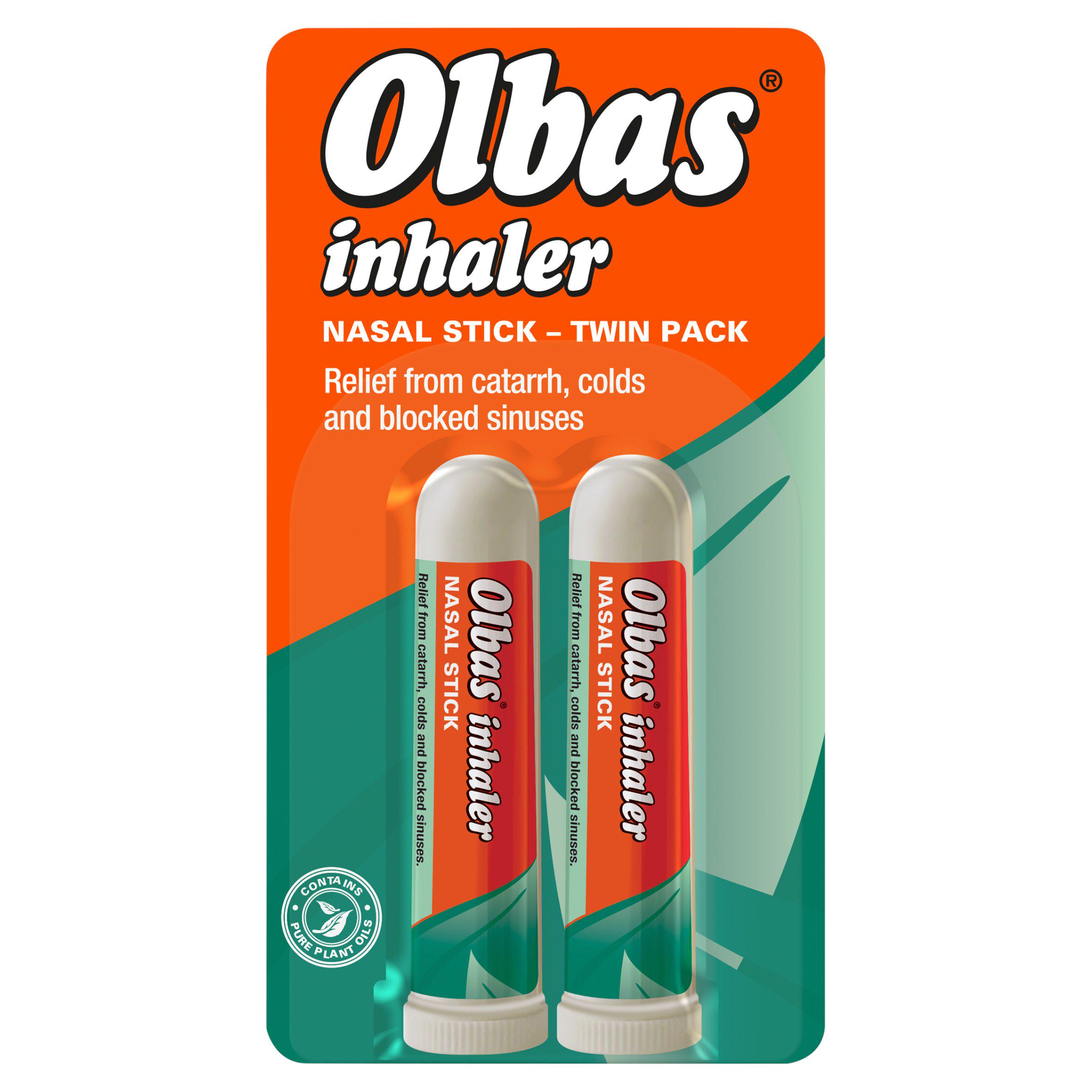 Olbas Inhaler Nasal Stick Twin Pack - 2 x 695mg