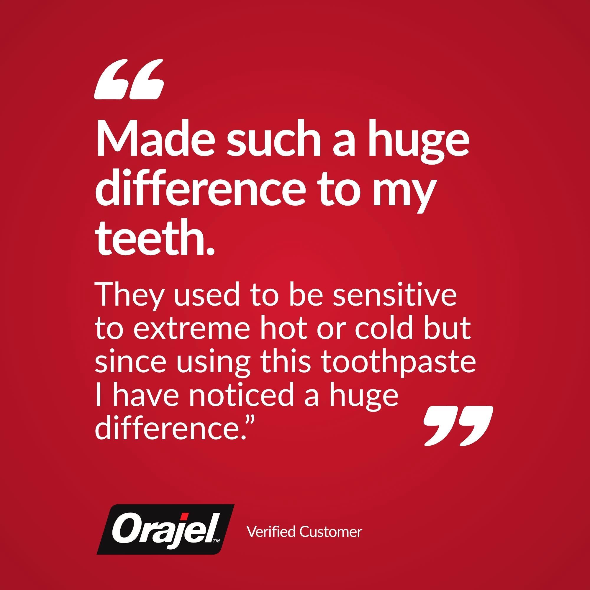 Orajel Sensitivity Proshield Toothpaste 75ml thumbnail 5