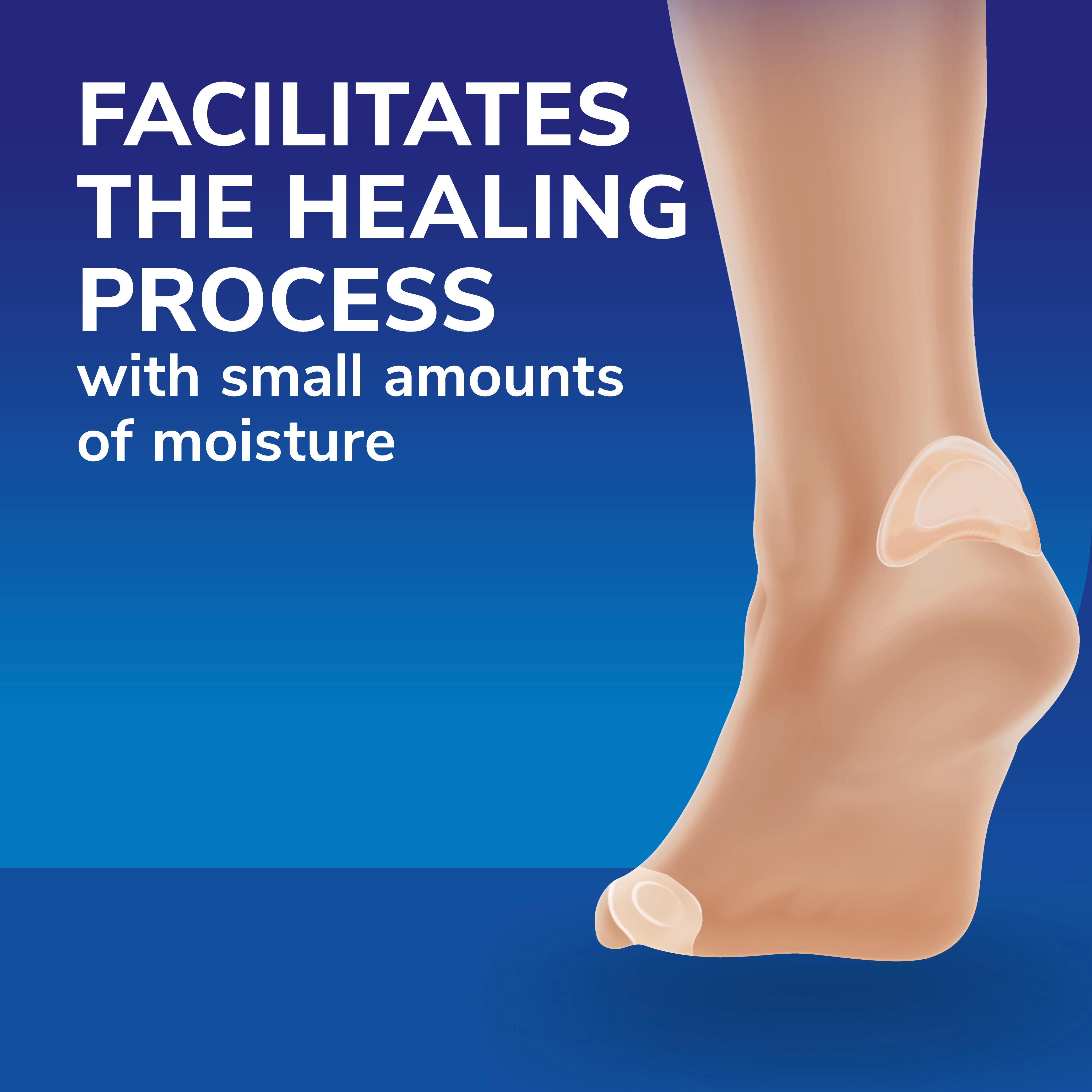 Scholl Large Heel Blister Plasters x5 thumbnail 2