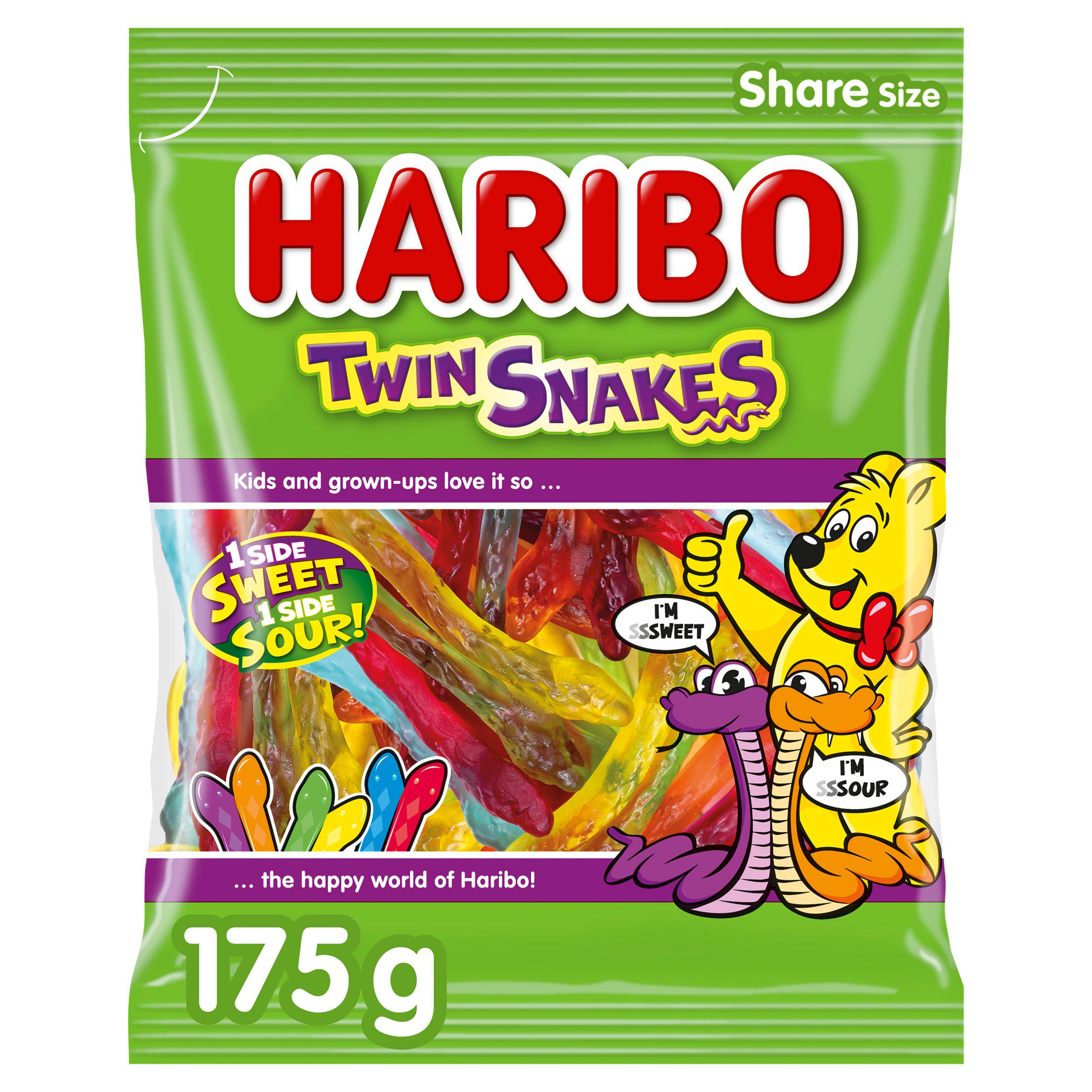 Haribo Twin Snakes 175g