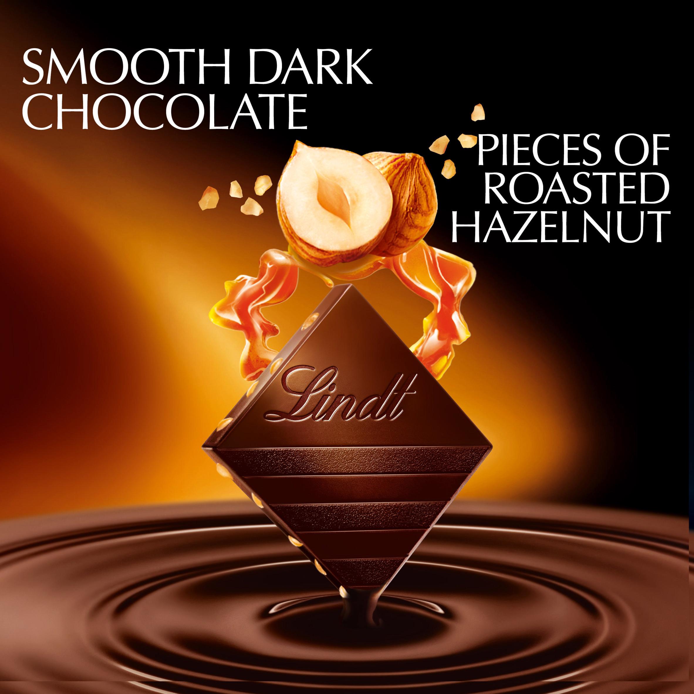 Lindt Excellence Caramelised Hazelnut Dark Chocolate Bar 100g thumbnail 2