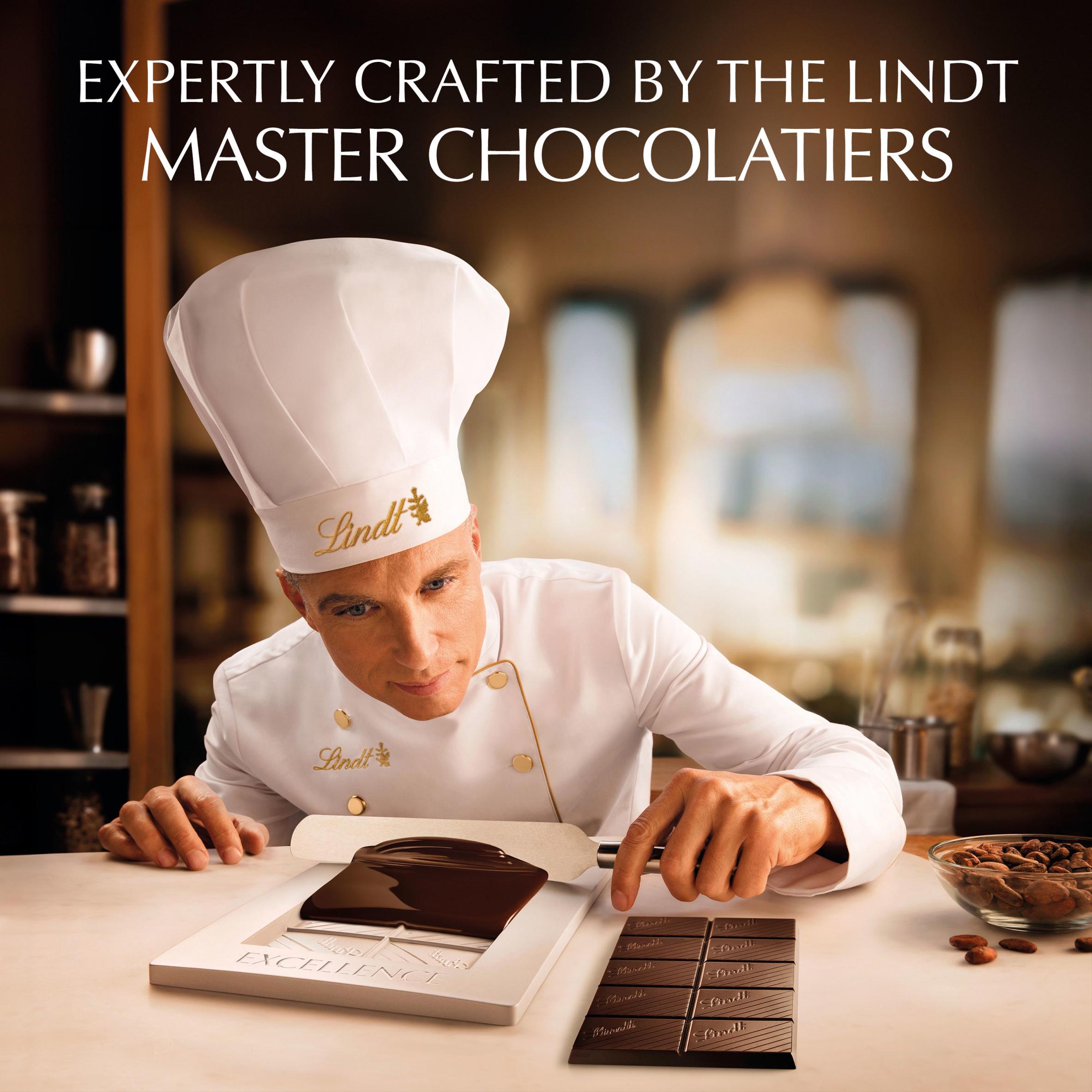 Lindt Excellence Caramelised Hazelnut Dark Chocolate Bar 100g thumbnail 5