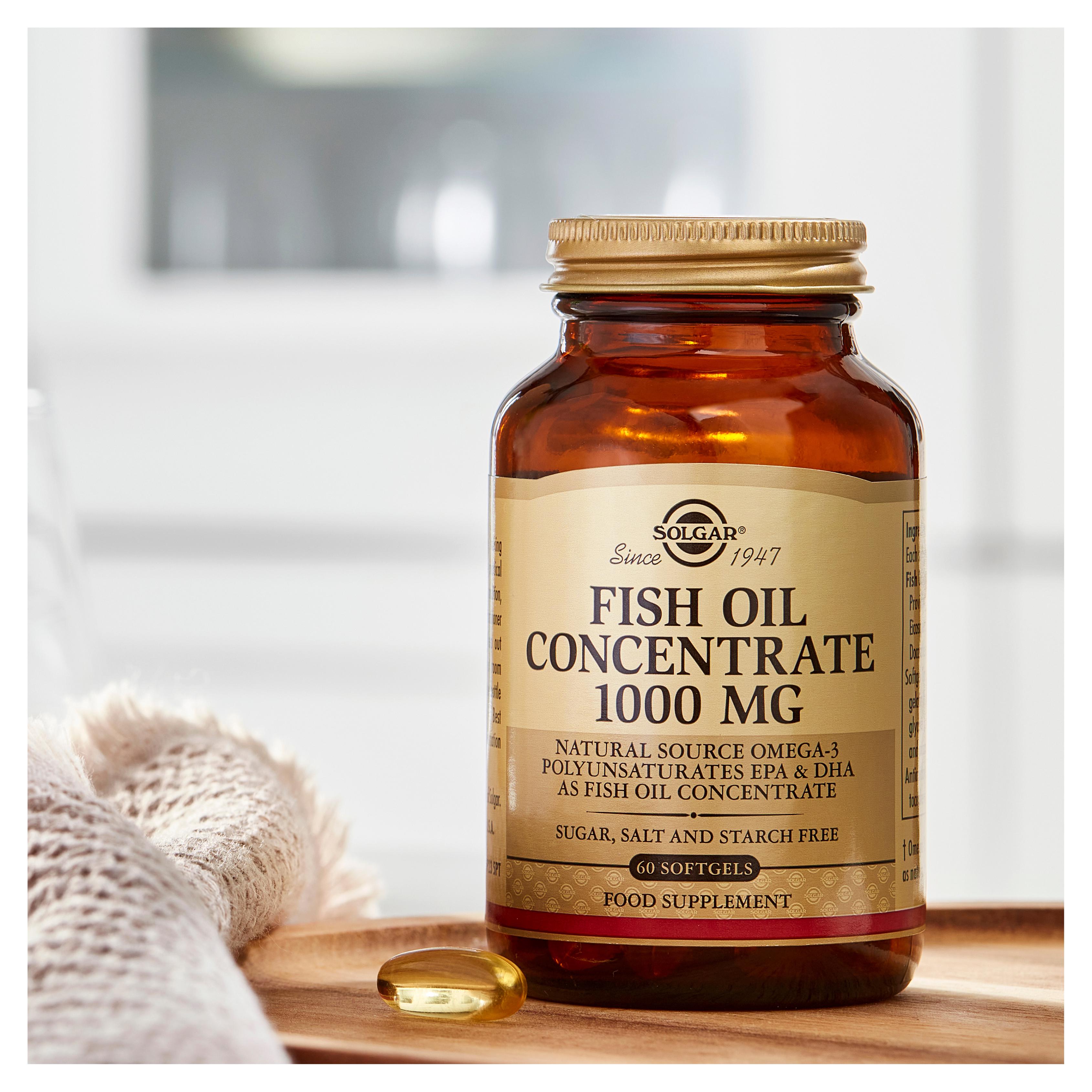 Solgar Fish Oil Concentrate x6 1000mg thumbnail 2