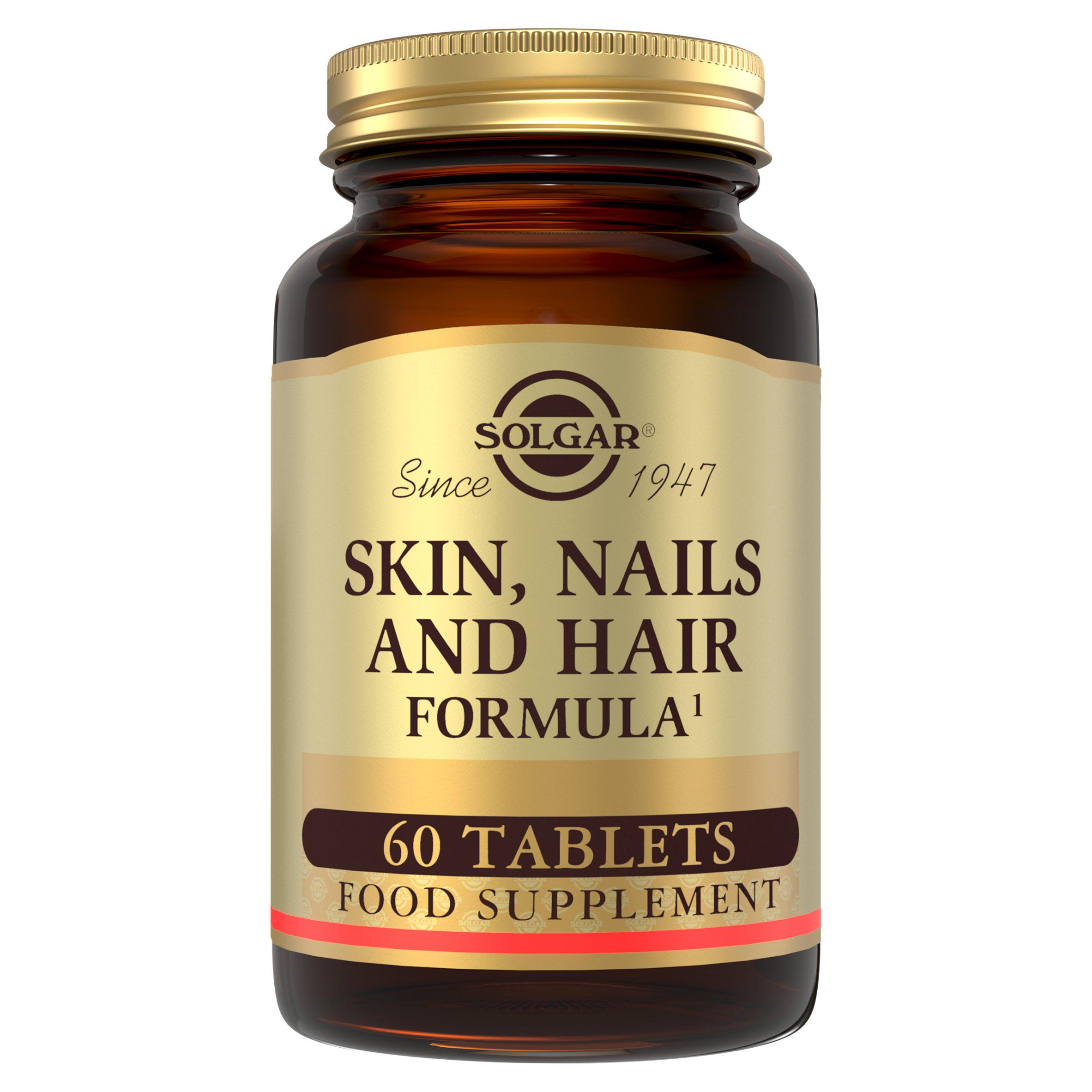 Solgar Skin, Nails & Hair Formula Supplement Tablets