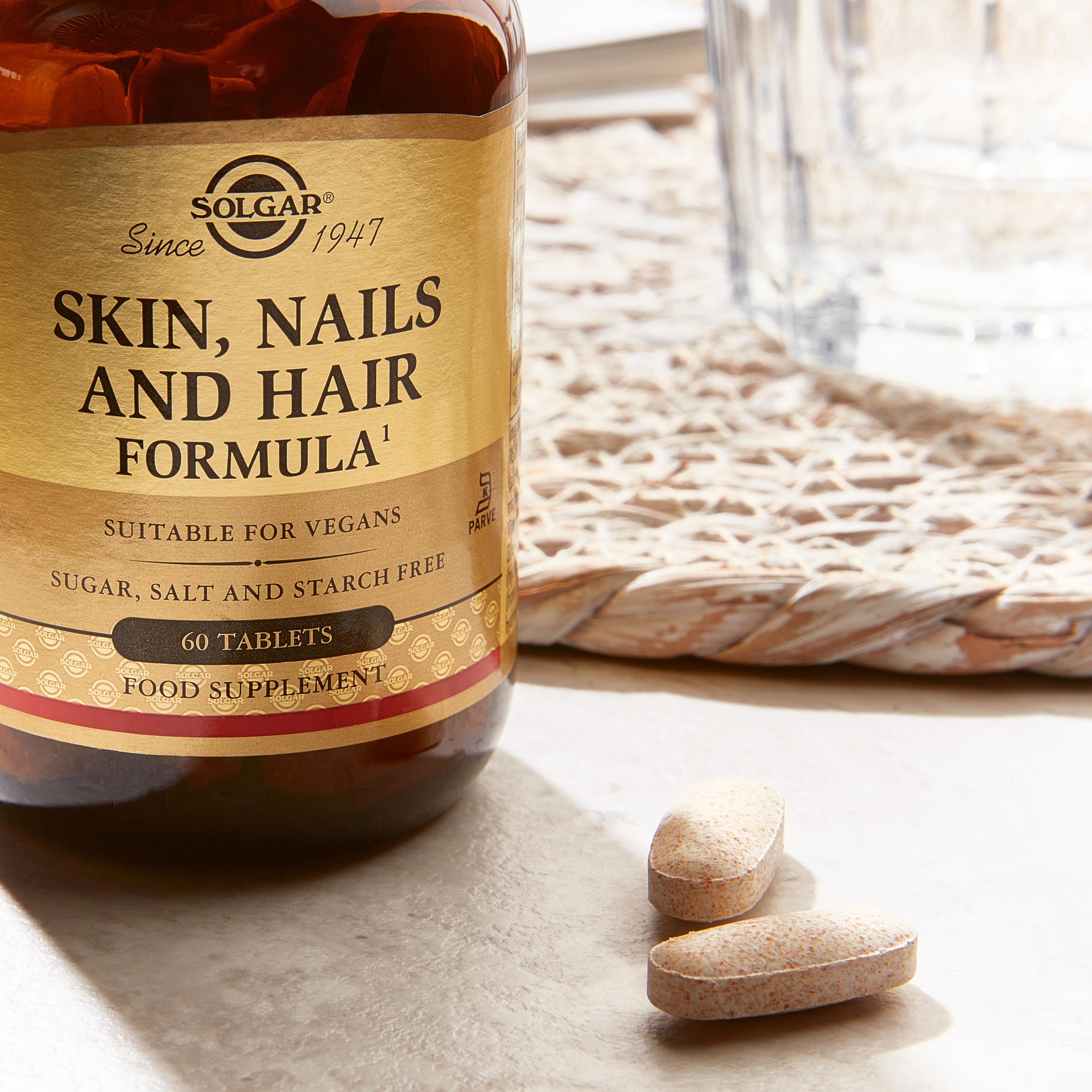 Solgar Skin Nails & Hair Formula Tablets x60 thumbnail 3