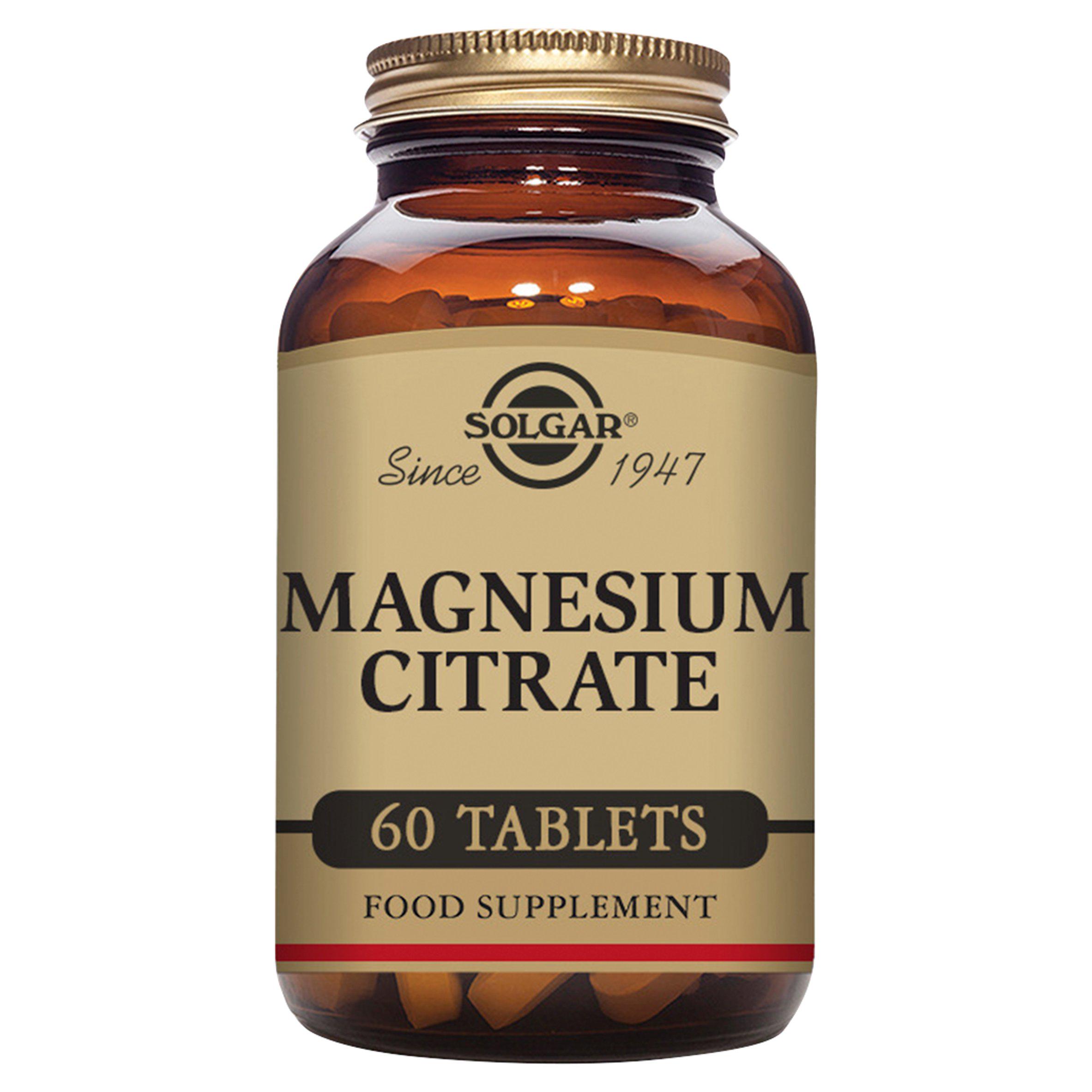 Solgar Magnesium Citrate Tablets x60