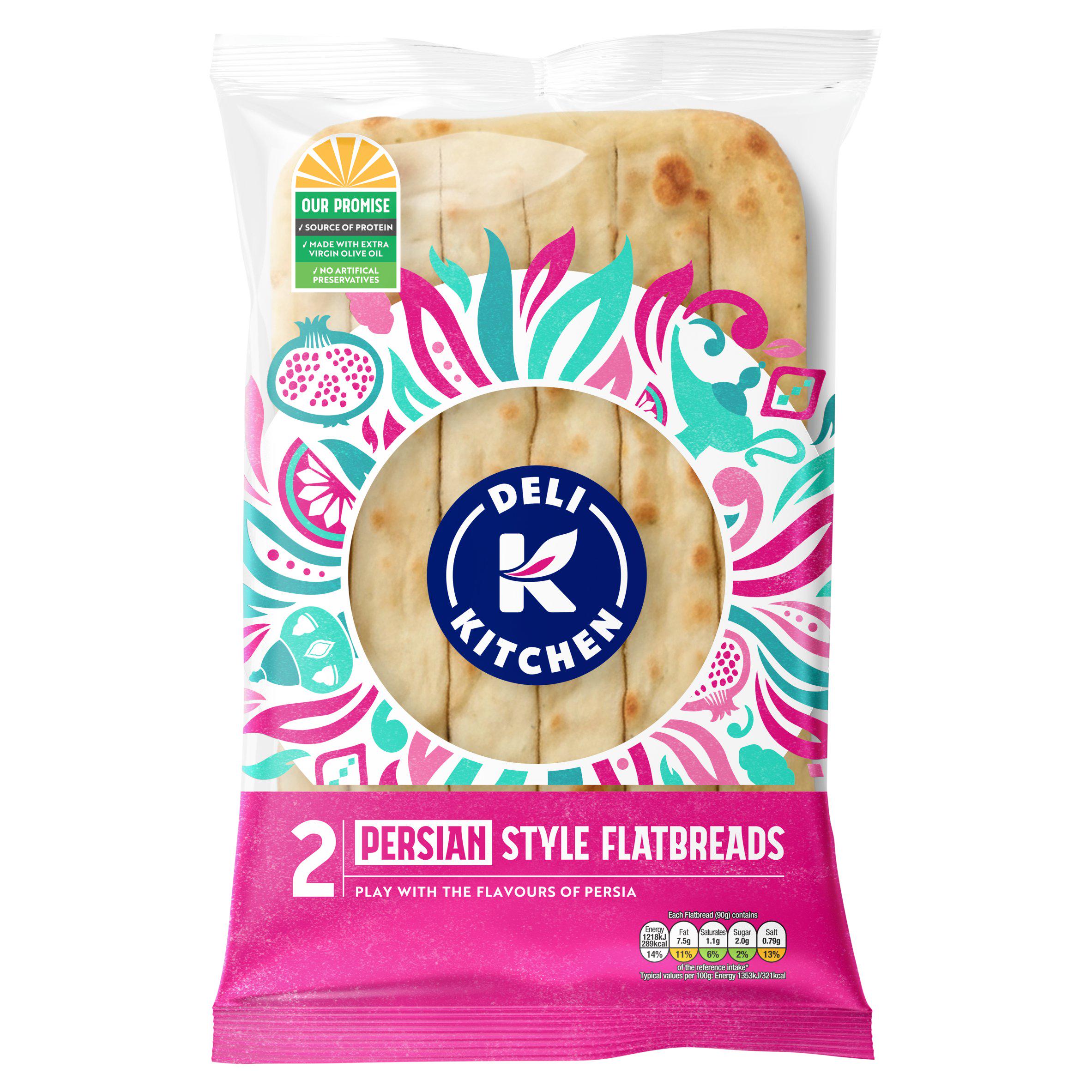 Deli Kitchen Persian Flatbread 200g