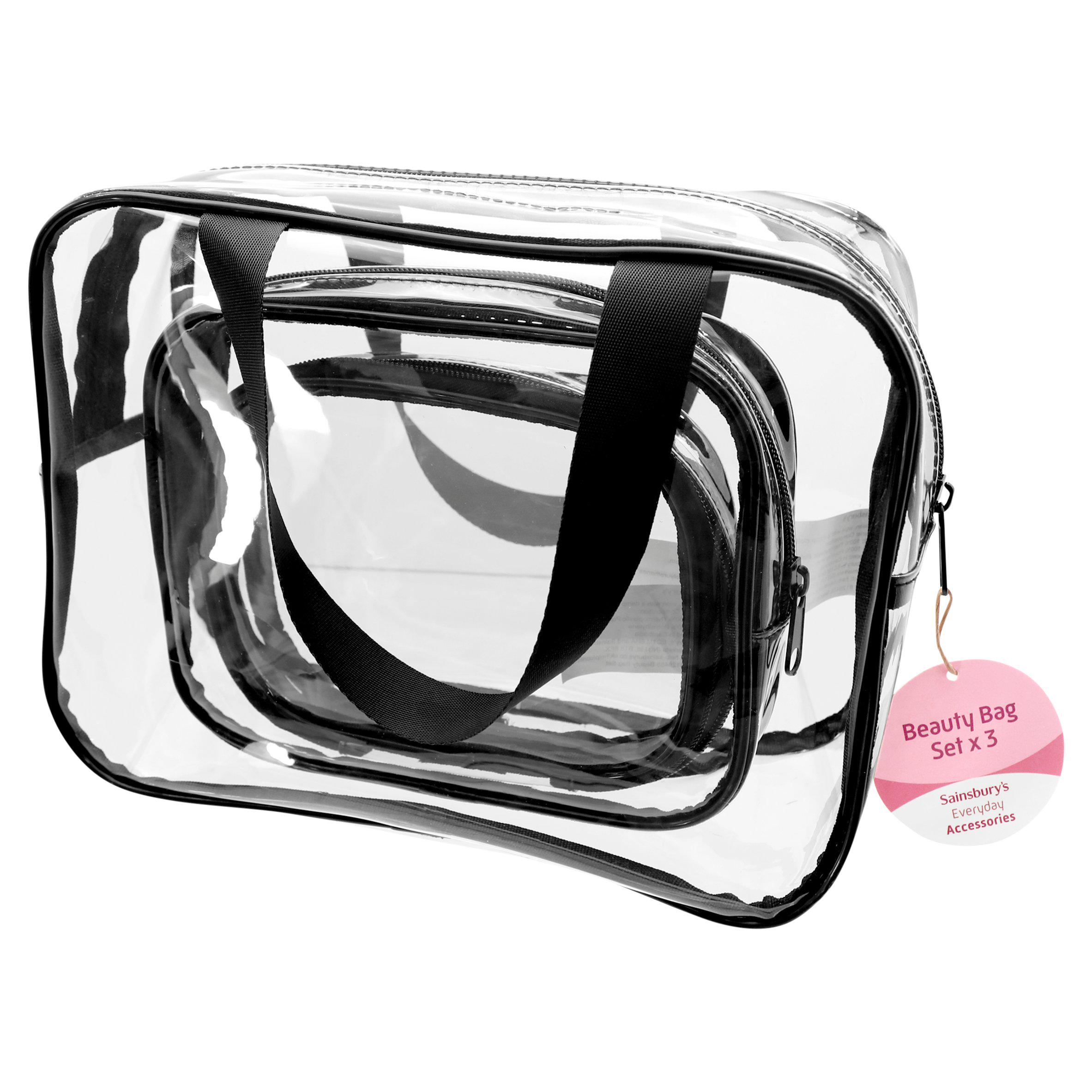 Sainsbury's Beauty Bag Set x3