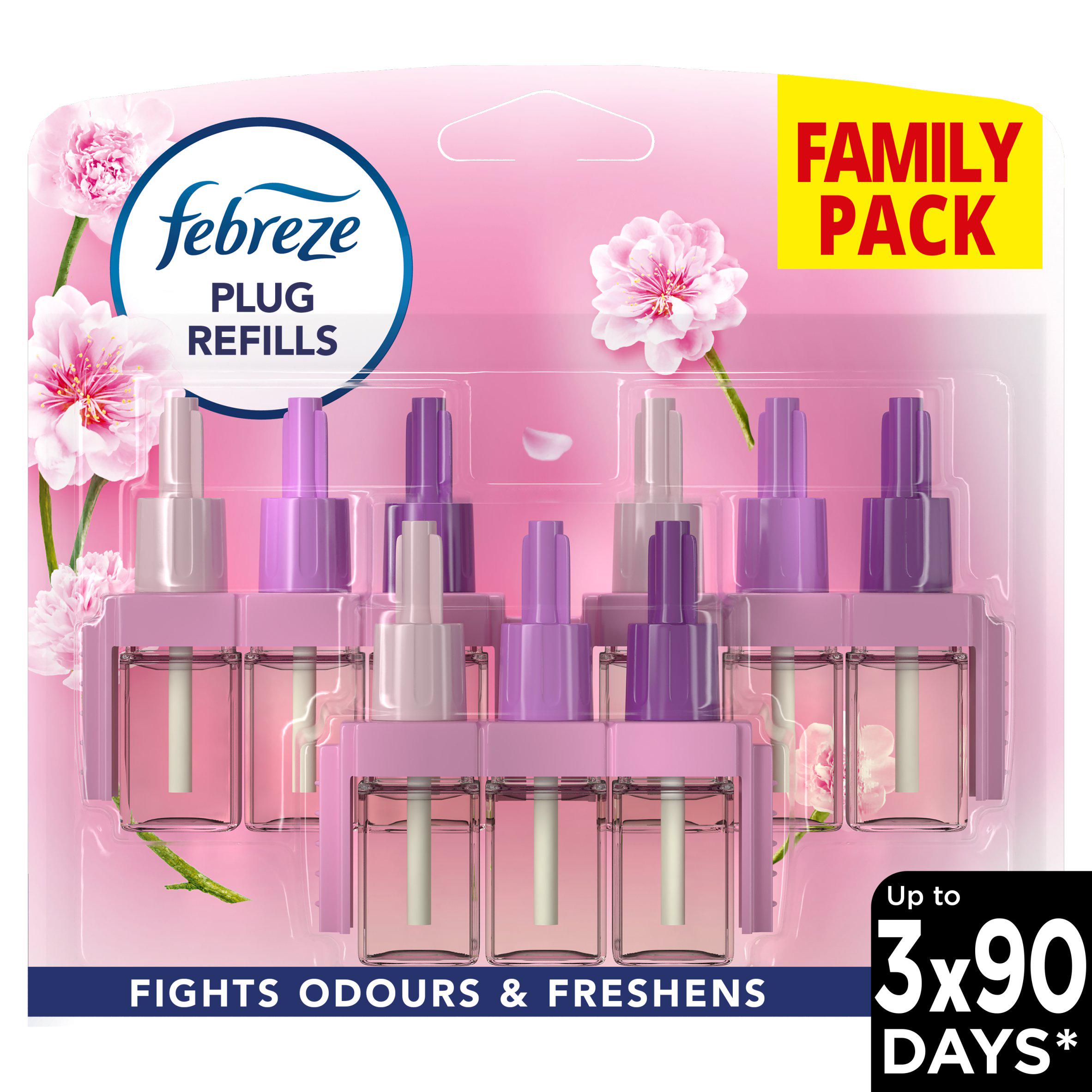 Febreze 3Volution Air Freshener Triple Plug In Refill Blossom