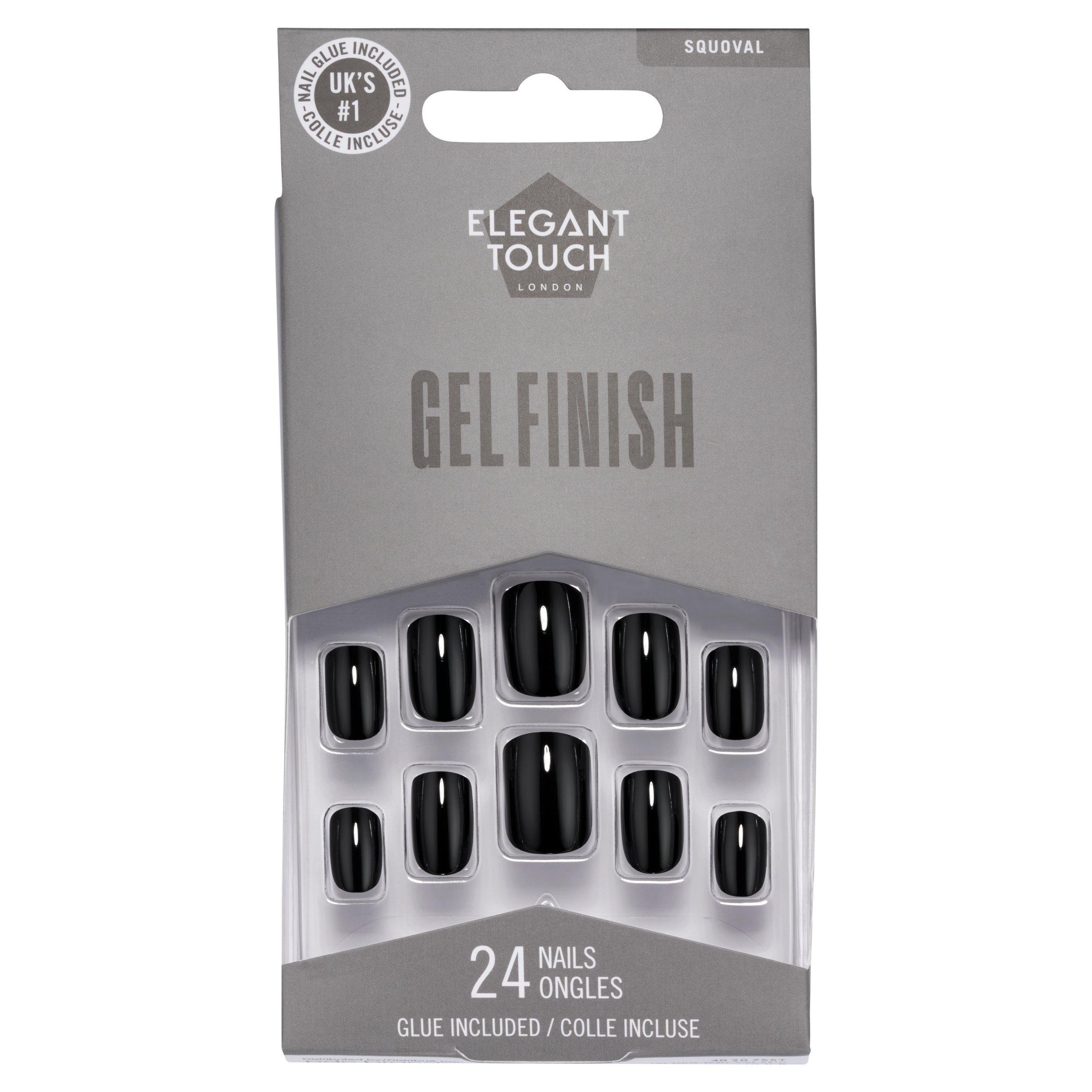 Elegant Touch Core Nails Midnight Black