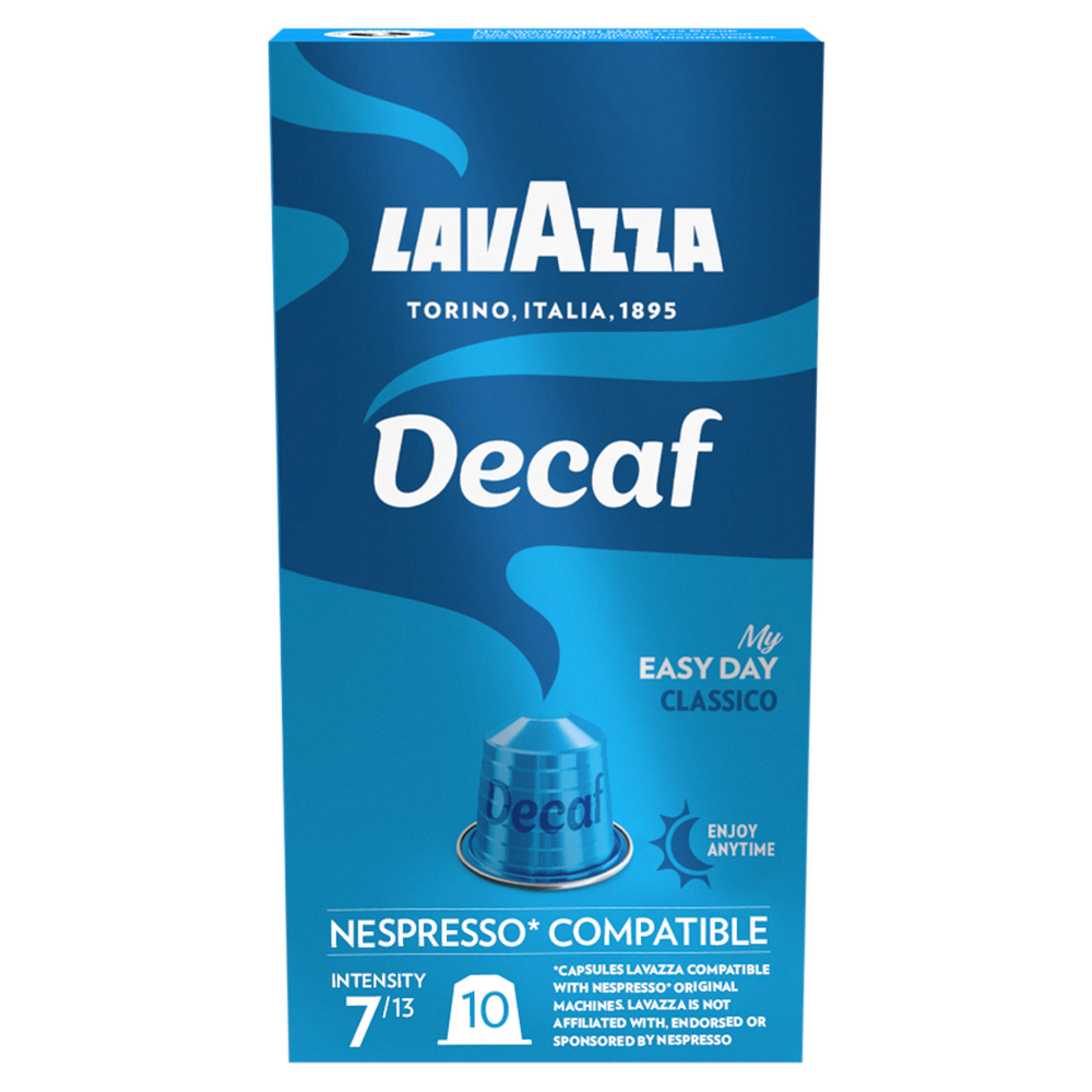 Lavazza Decaf Aluminium Nespresso Compatible Capsules