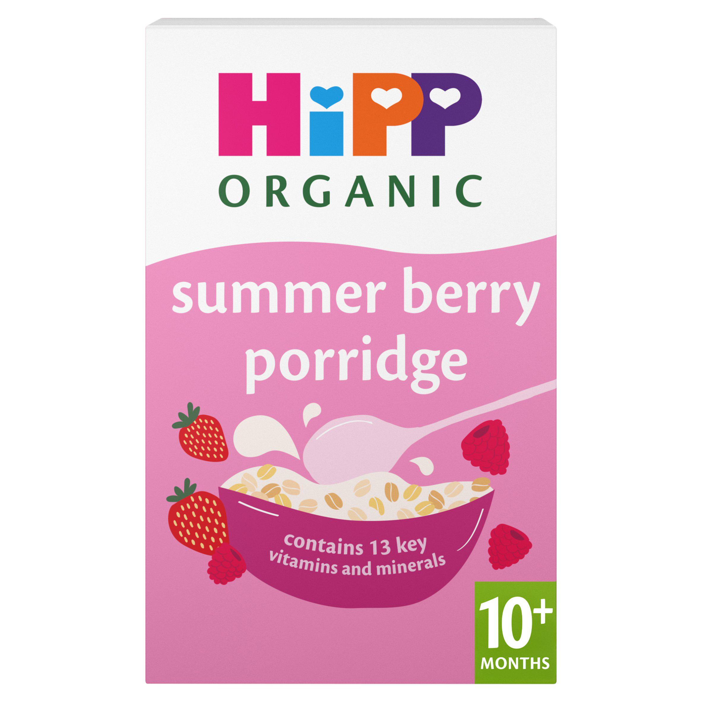 HiPP Organic Summer Berry Multigrain Porridge 10+ Months