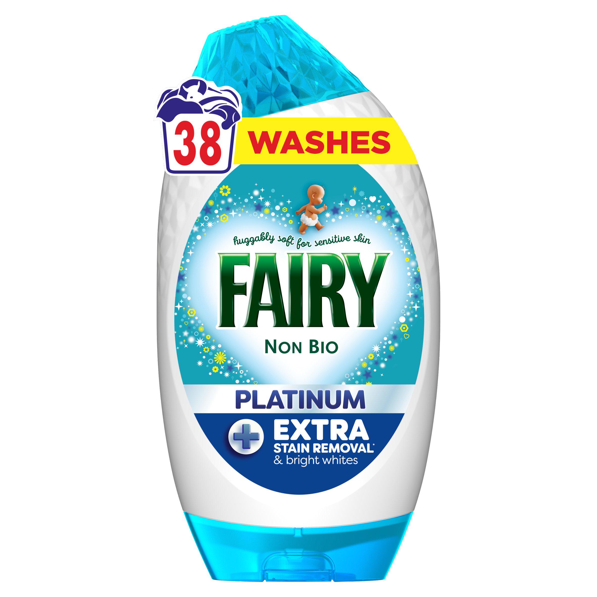Non Bio Washing Liquid Gel 38 Washes, Original