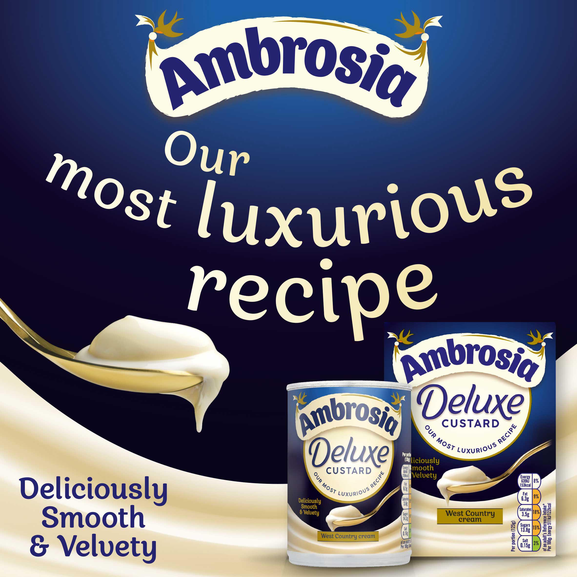 Ambrosia Deluxe 2 x 120g Madagascan Vanilla Custard Dessert Snack Pots thumbnail 5