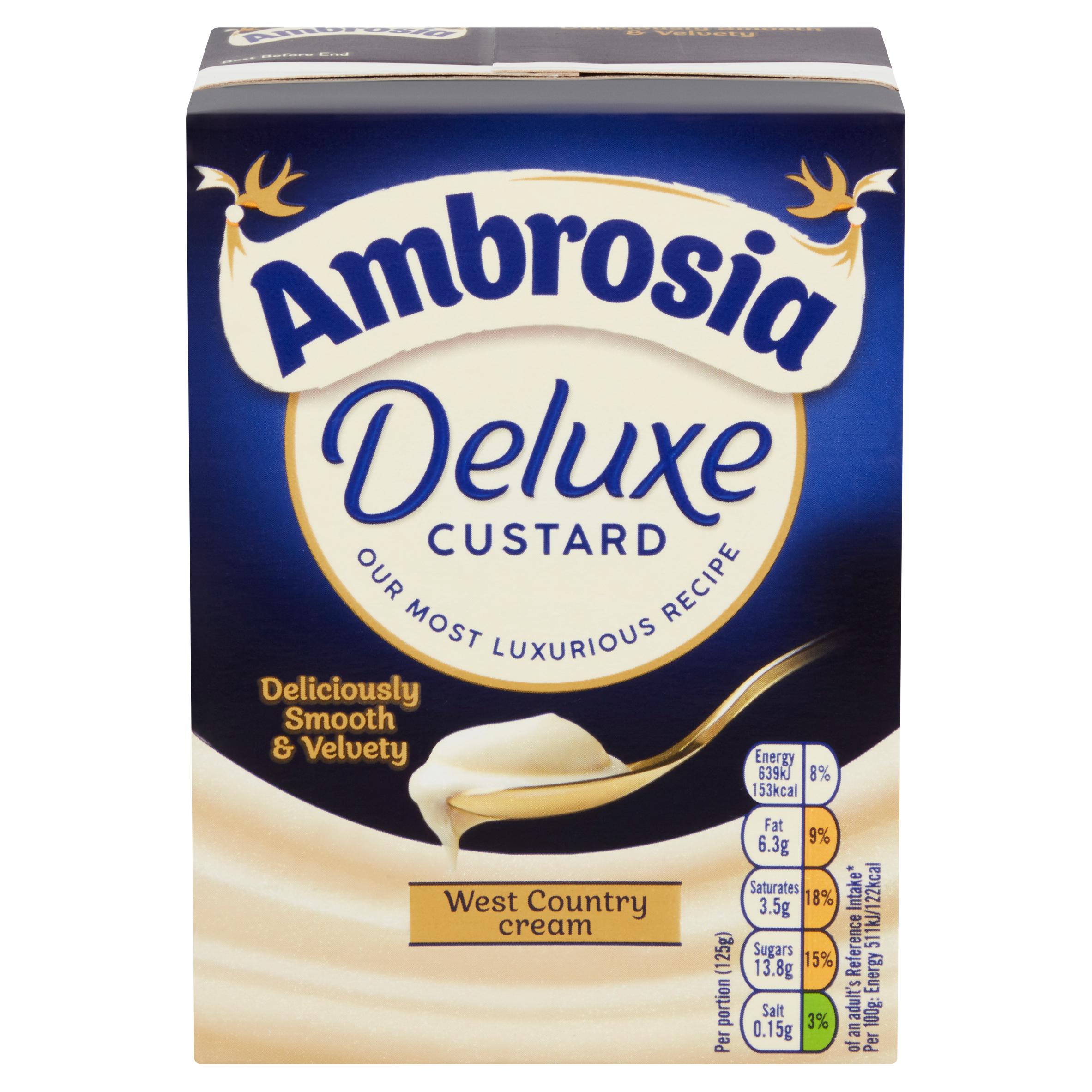 Ambrosia Deluxe 750g Custard Dessert Carton thumbnail 2