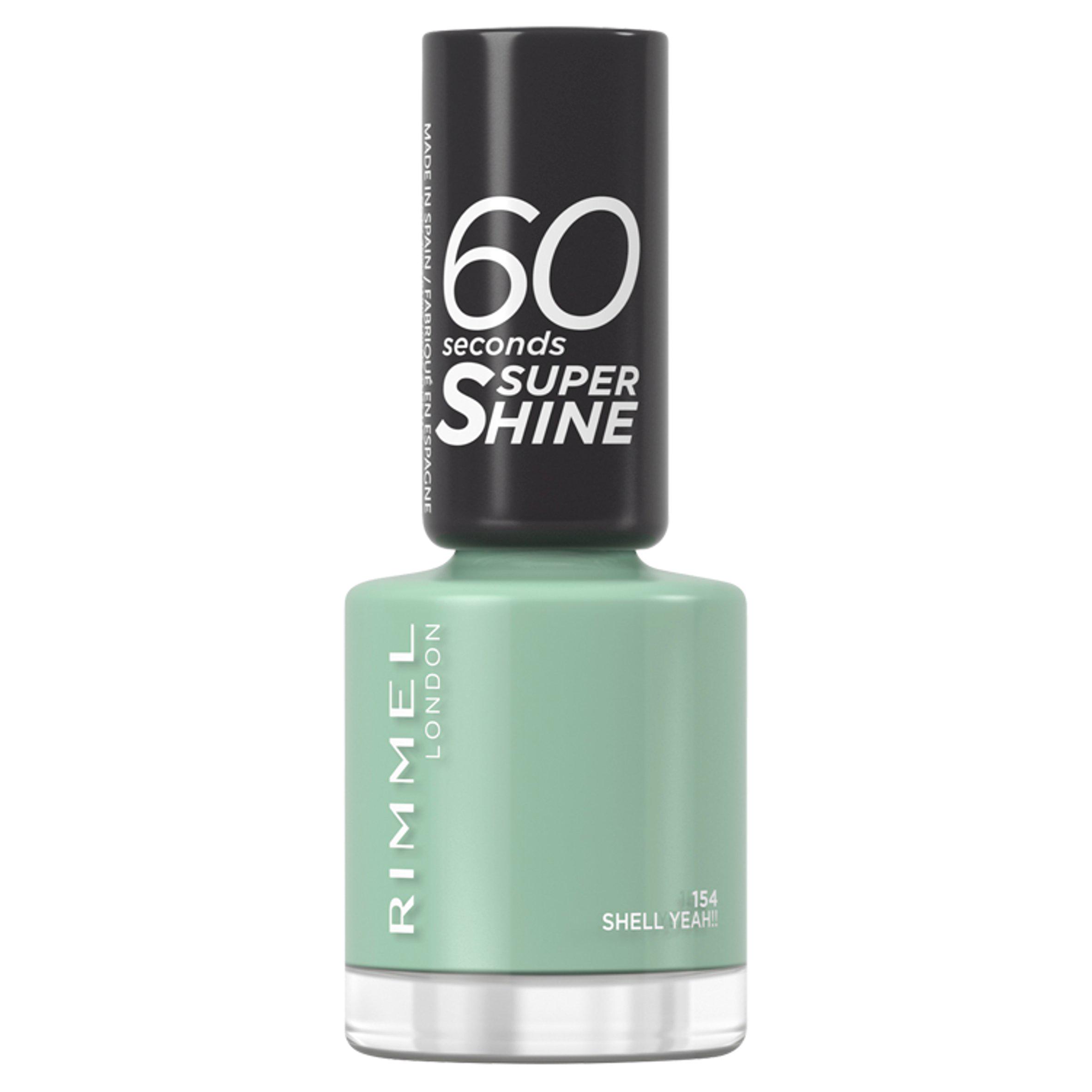 Rimmel London 60 Seconds Super Shine Nail Polish Shell Yeah! 8ml