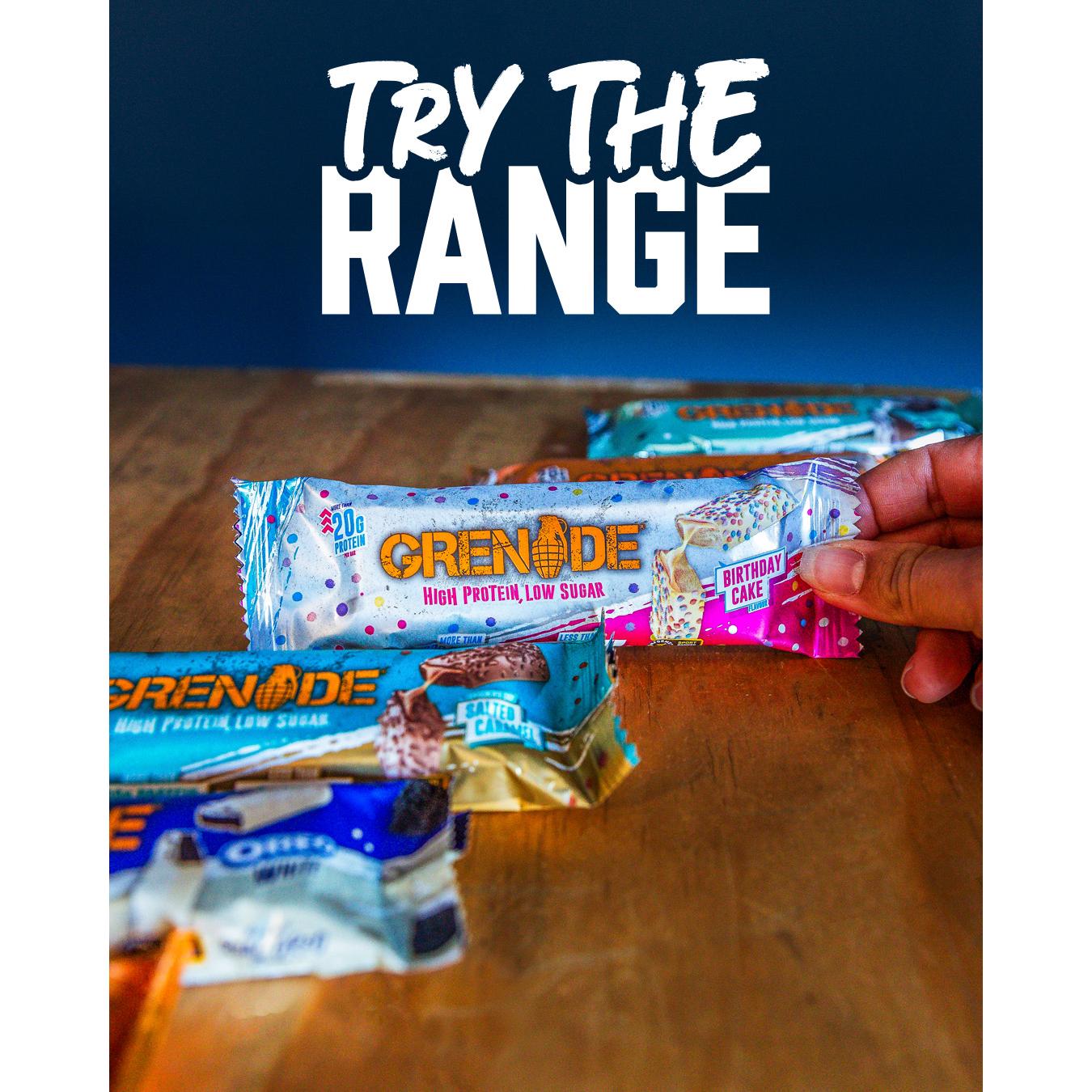 Grenade Birthday Cake Vanilla Flavour 60g thumbnail 5