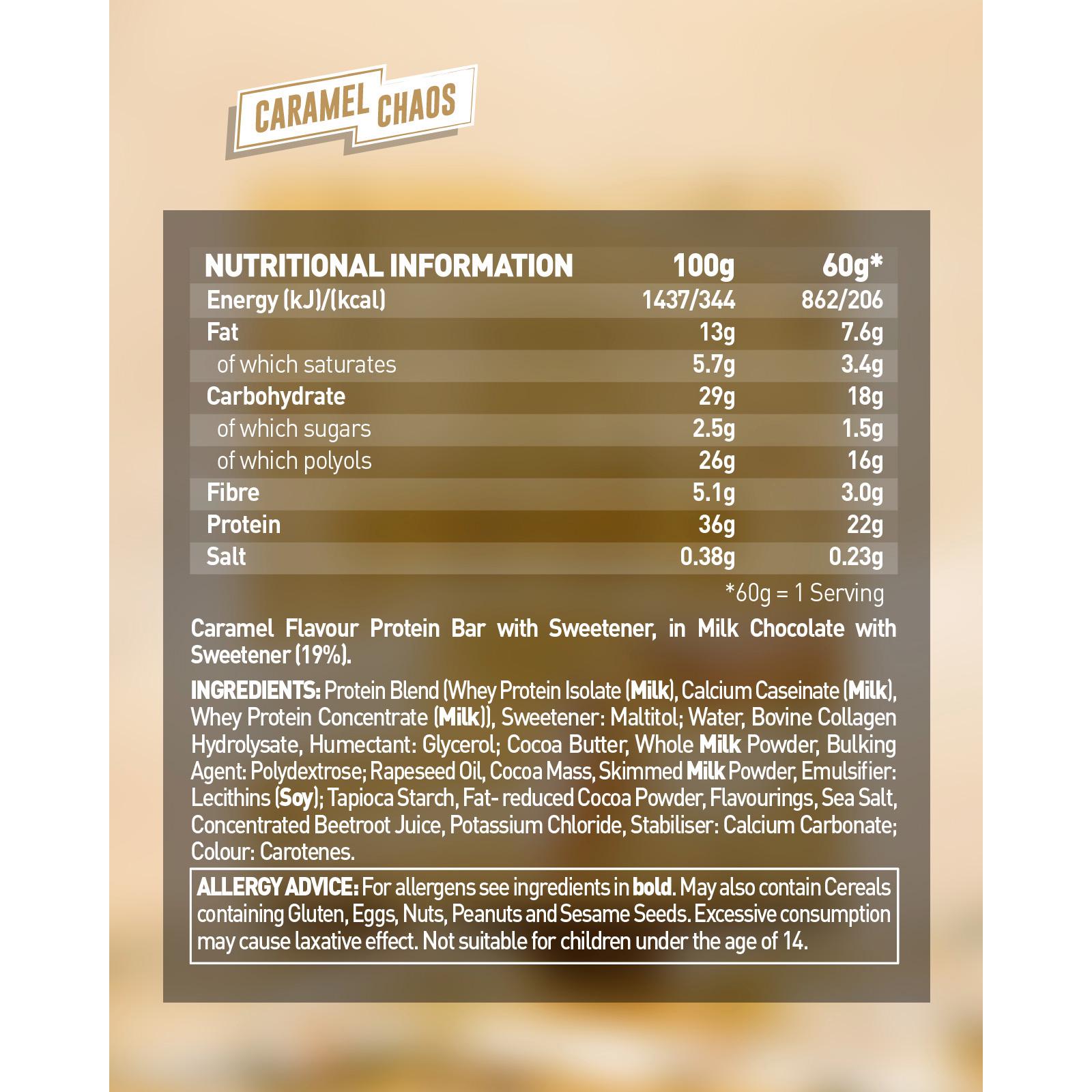 Grenade Caramel Chaos Caramel Flavour 60g thumbnail 5