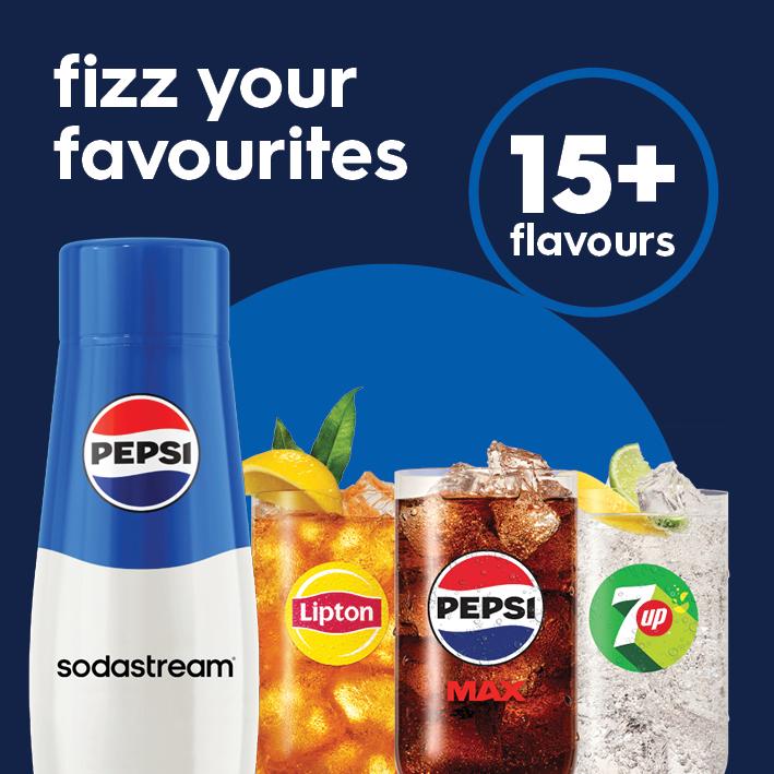 Pepsi Max Sodastream Sparkling Drink Mix Cherry Flavour 440ml thumbnail 3