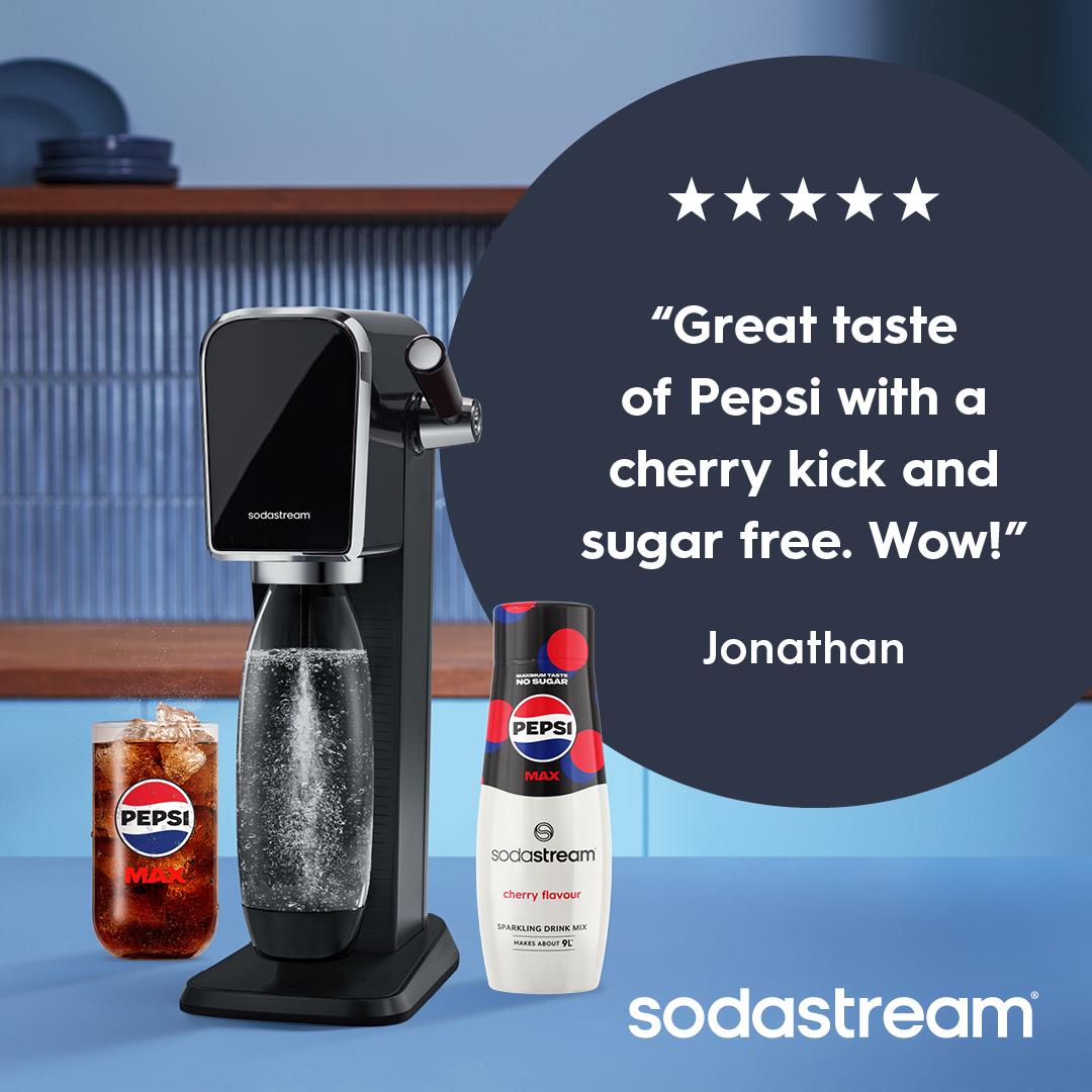 Pepsi Max Sodastream Sparkling Drink Mix Cherry Flavour 440ml thumbnail 5