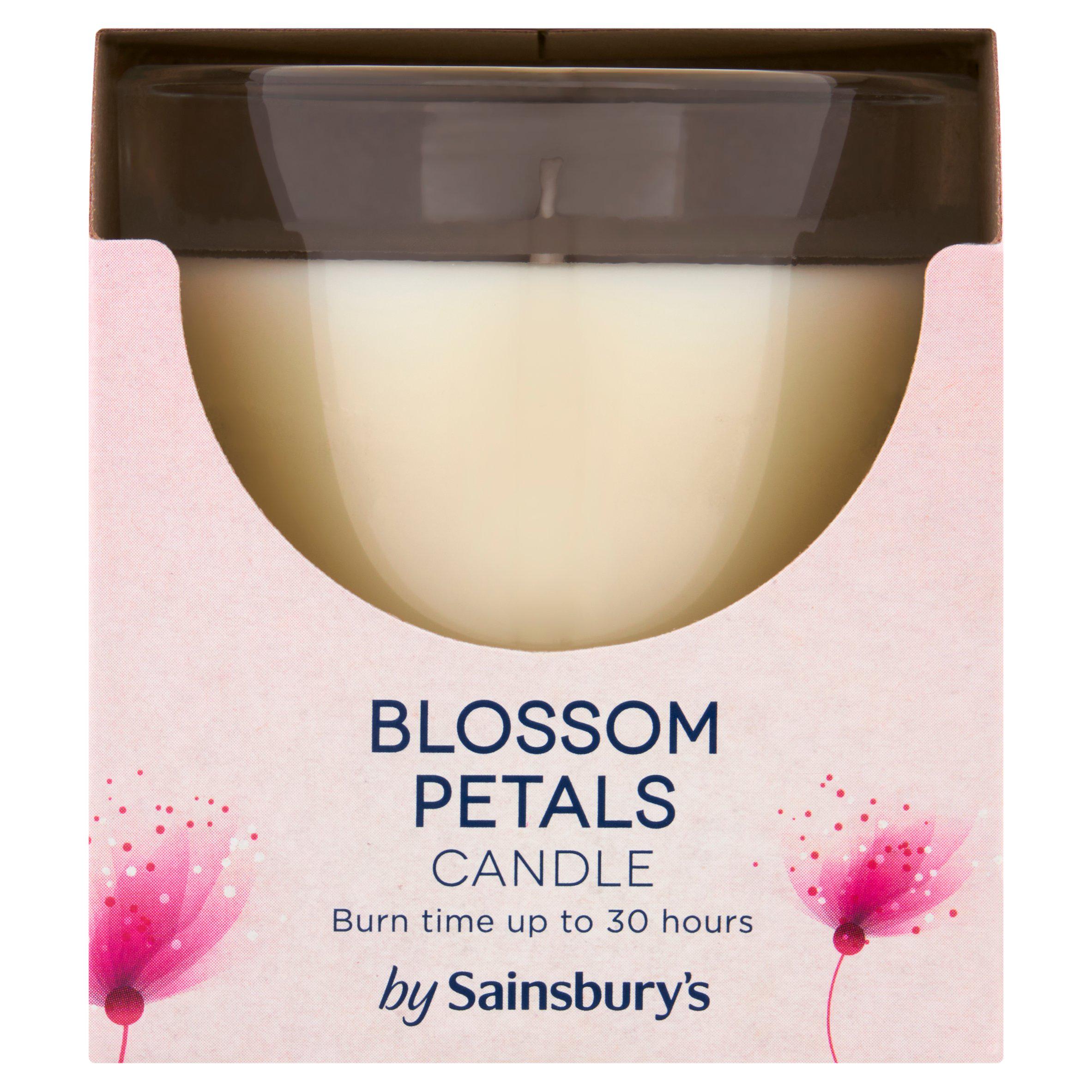 Sainsbury's Blossom Petals Candle 120g