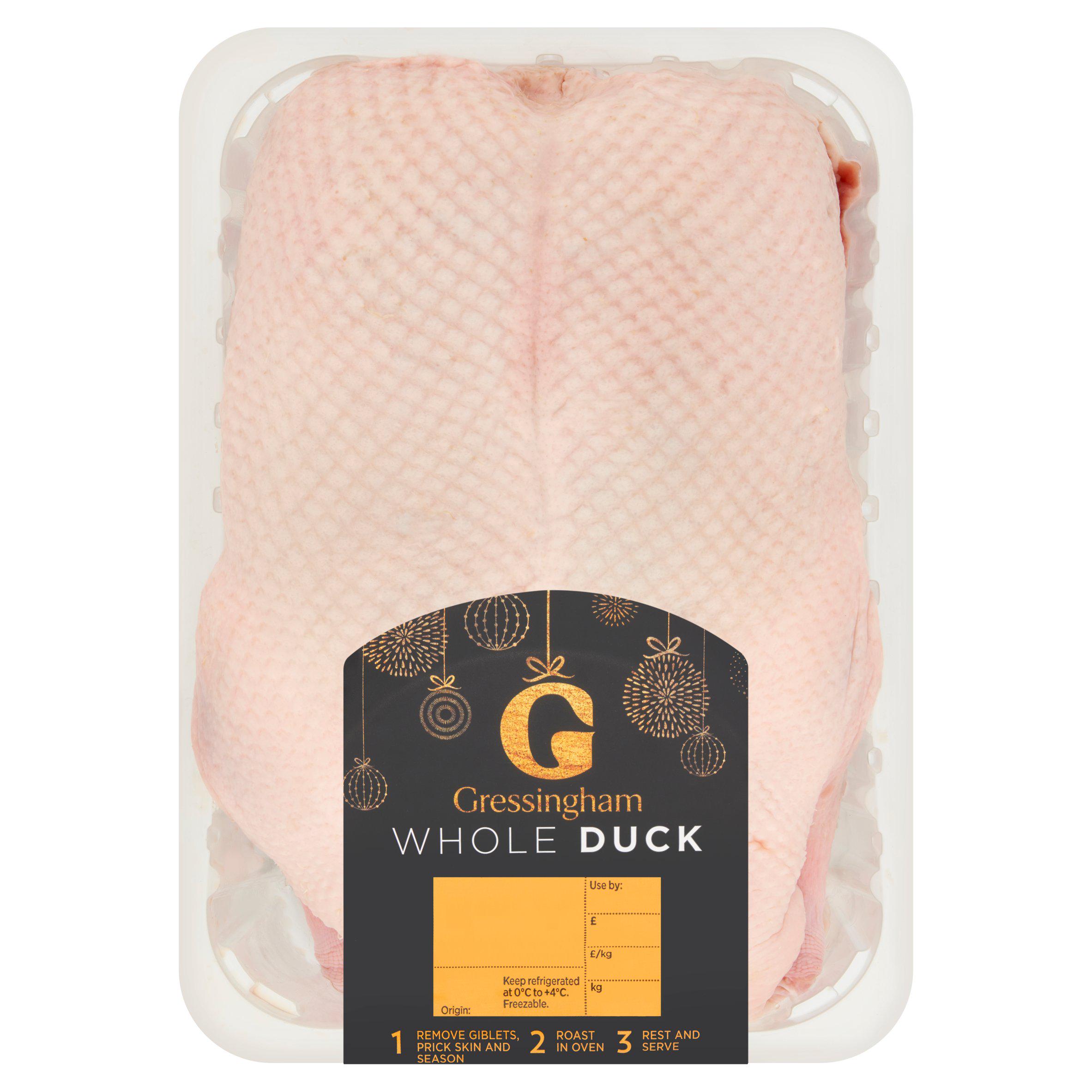 Gressingham Whole Duck With Giblets 1.8Kg