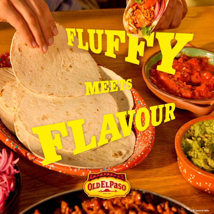 Old El Paso Mexican Gluten Free Regular Original Tortilla Wraps x6 216g thumbnail 6