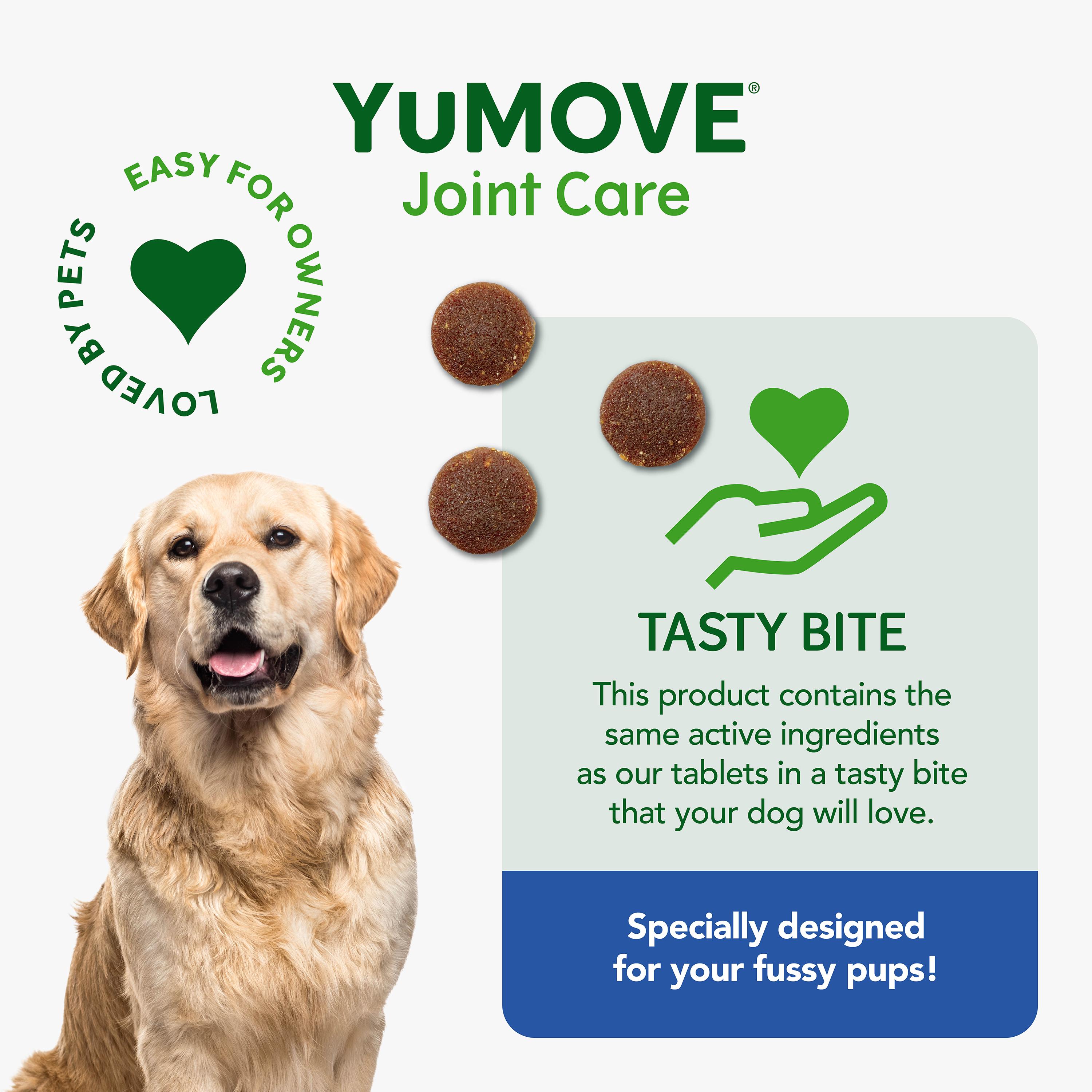 Yumove Joint Care Daily Bites for Senior Dogs Tasty Bites x60 150g thumbnail 3