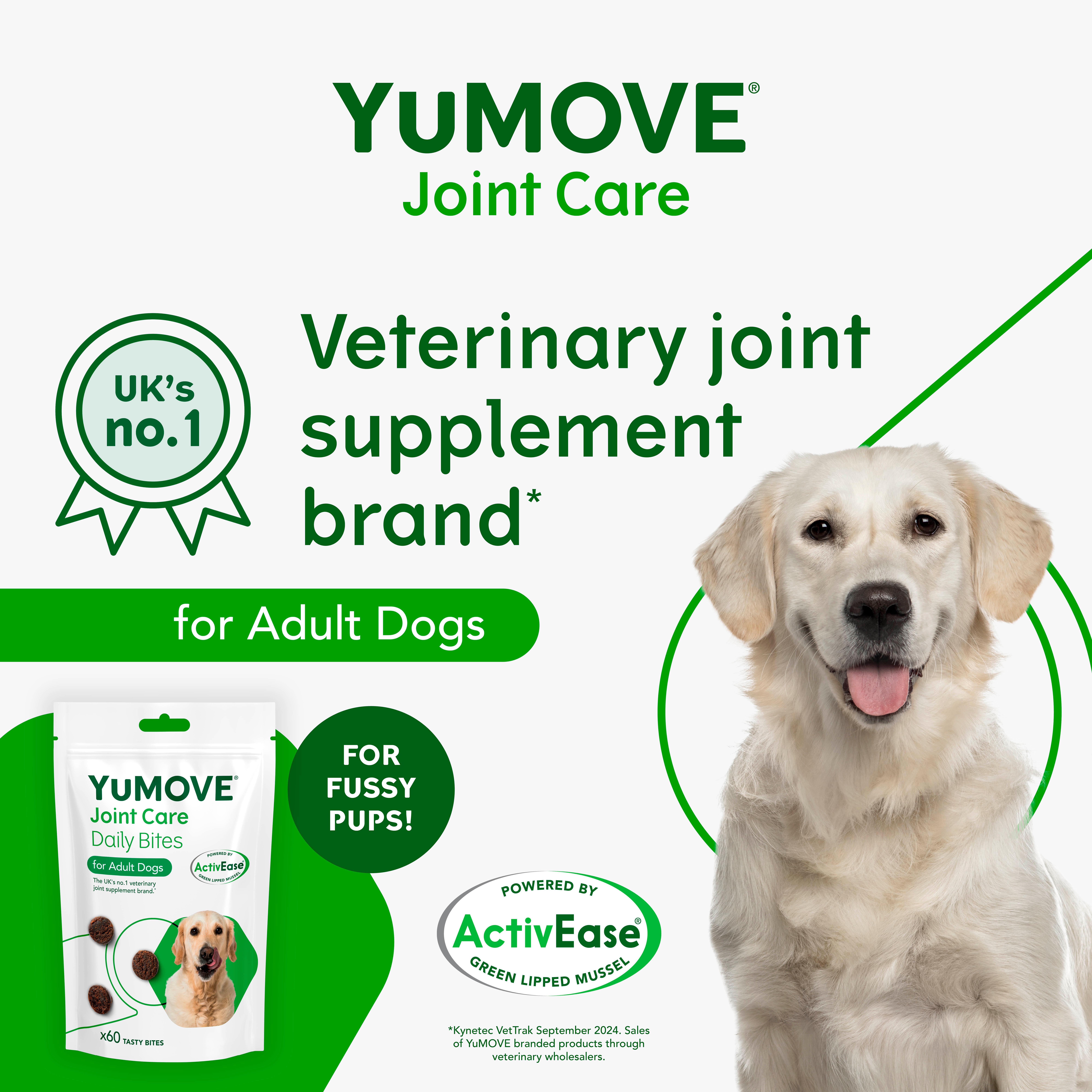 Yumove Joint Care Daily Tasty Bites For Adult Dogs x60 150g thumbnail 4