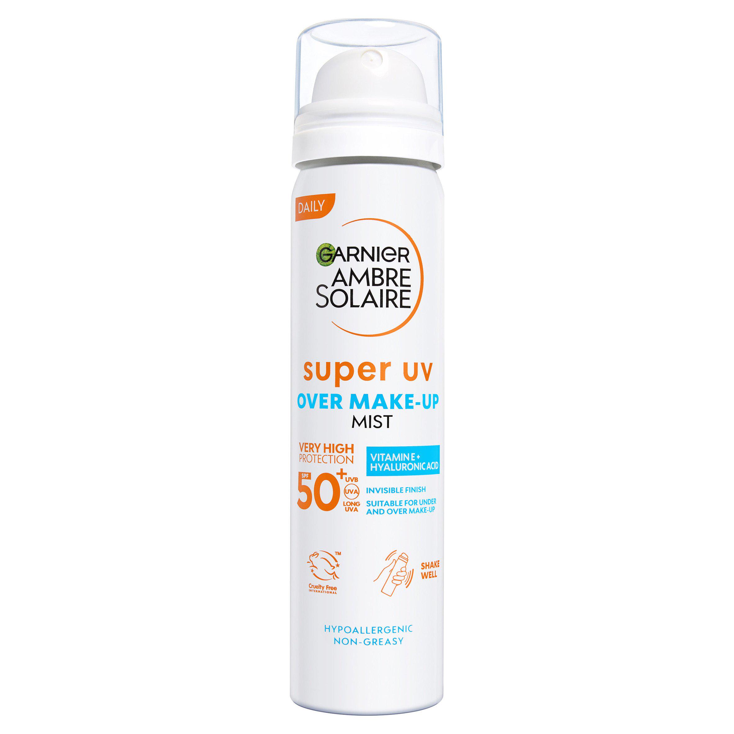 Garnier Ambre Solaire Over Makeup Super UV Protection Mist SPF50