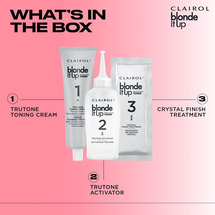 Clairol Blonde It Up Toner Kit Iridescent Emerald thumbnail 3