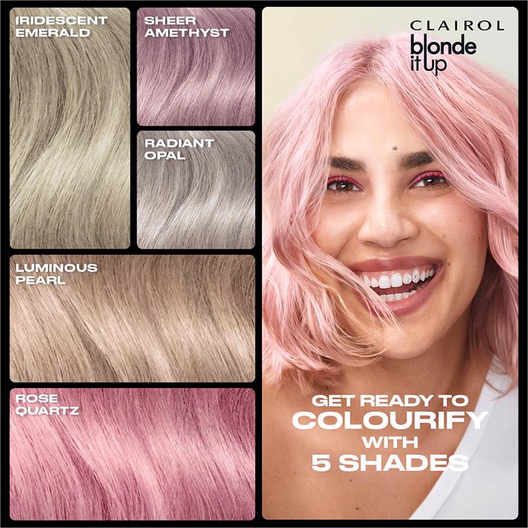 Clairol Blonde It Up Toner Kit Iridescent Emerald thumbnail 5