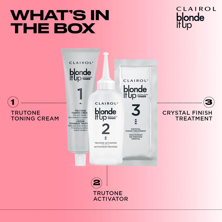 Clairol Blonde It Up Toner Kit Radiant Opal thumbnail 3