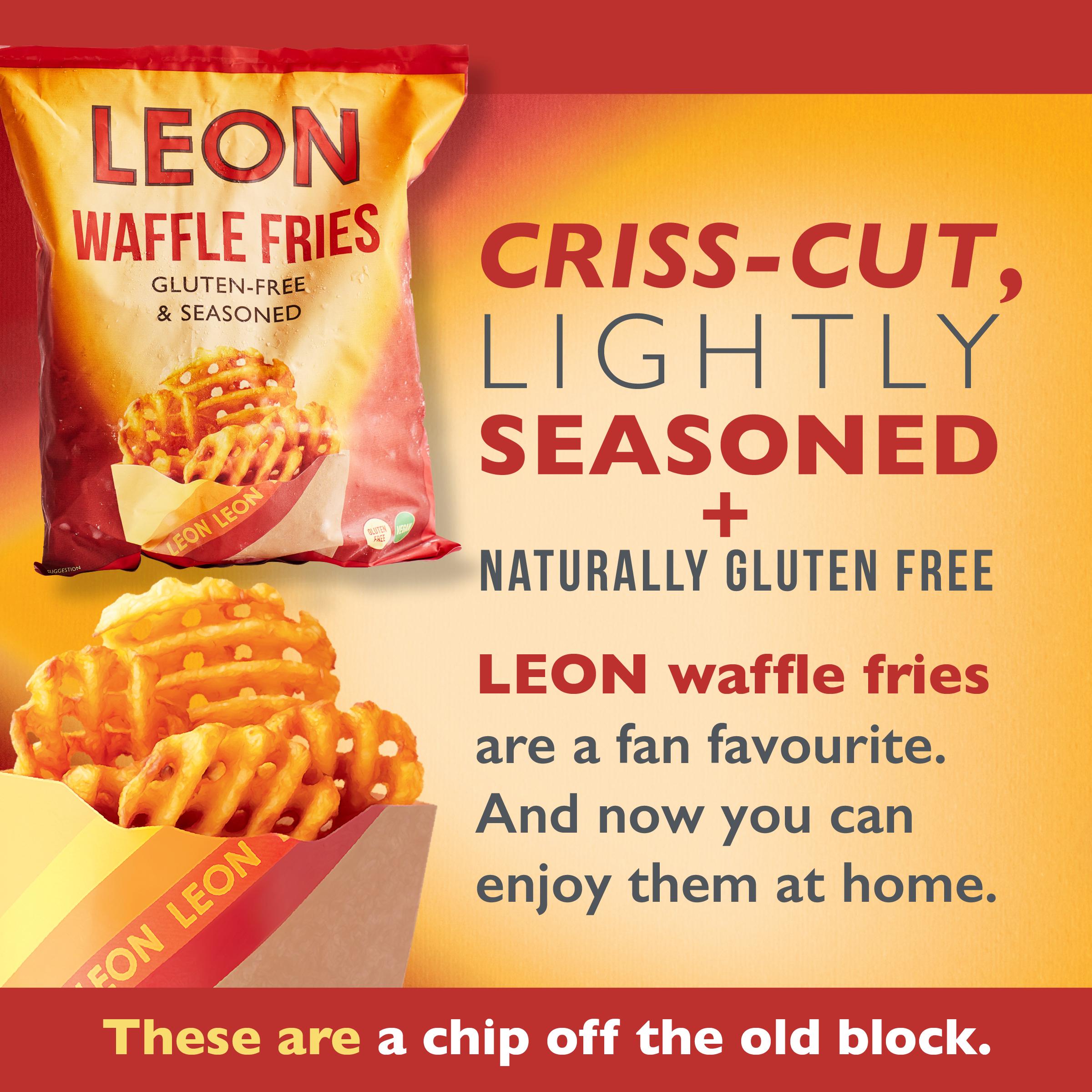 LEON Waffle Fries 550g thumbnail 3