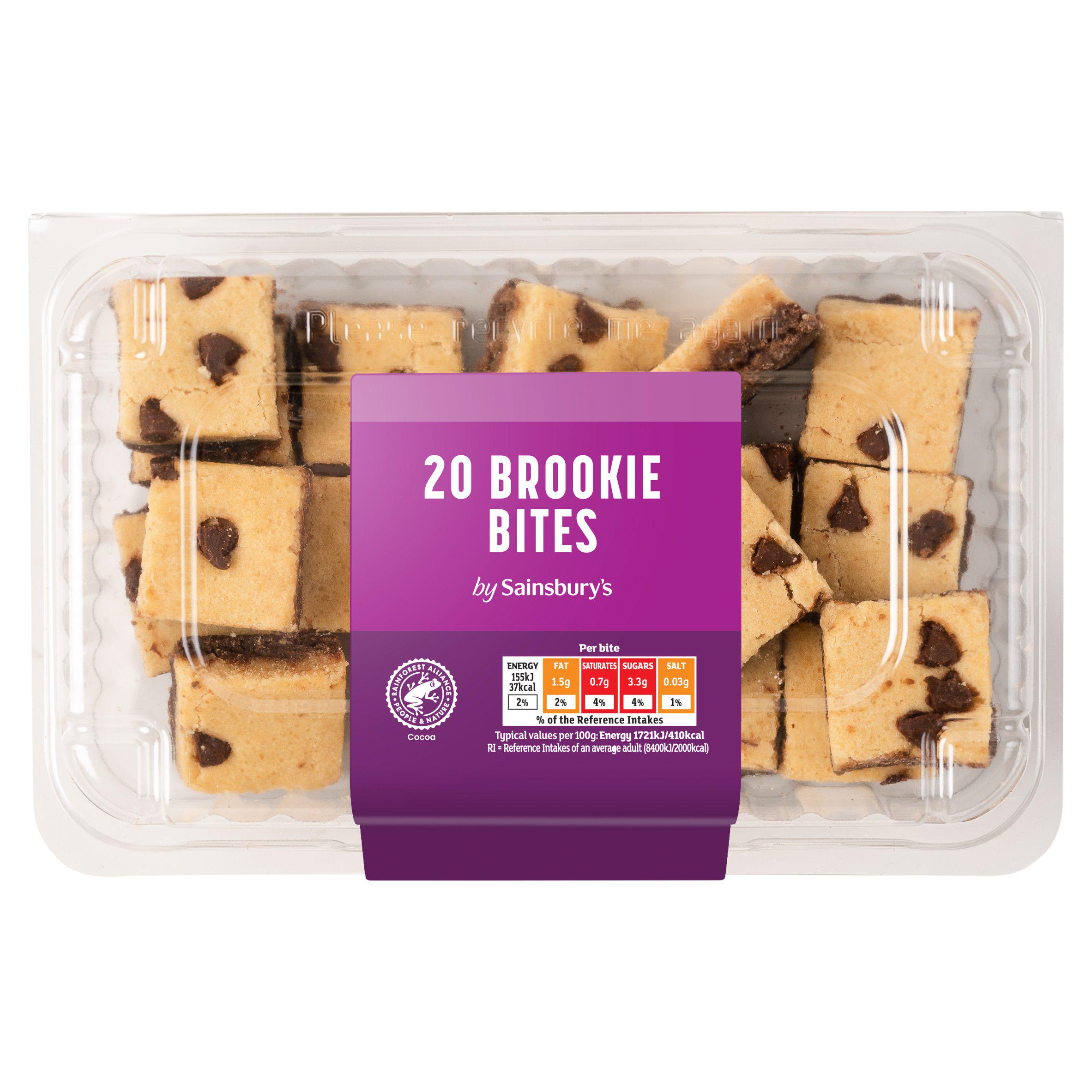 Sainsbury's 20 x Brookie Mini Bites