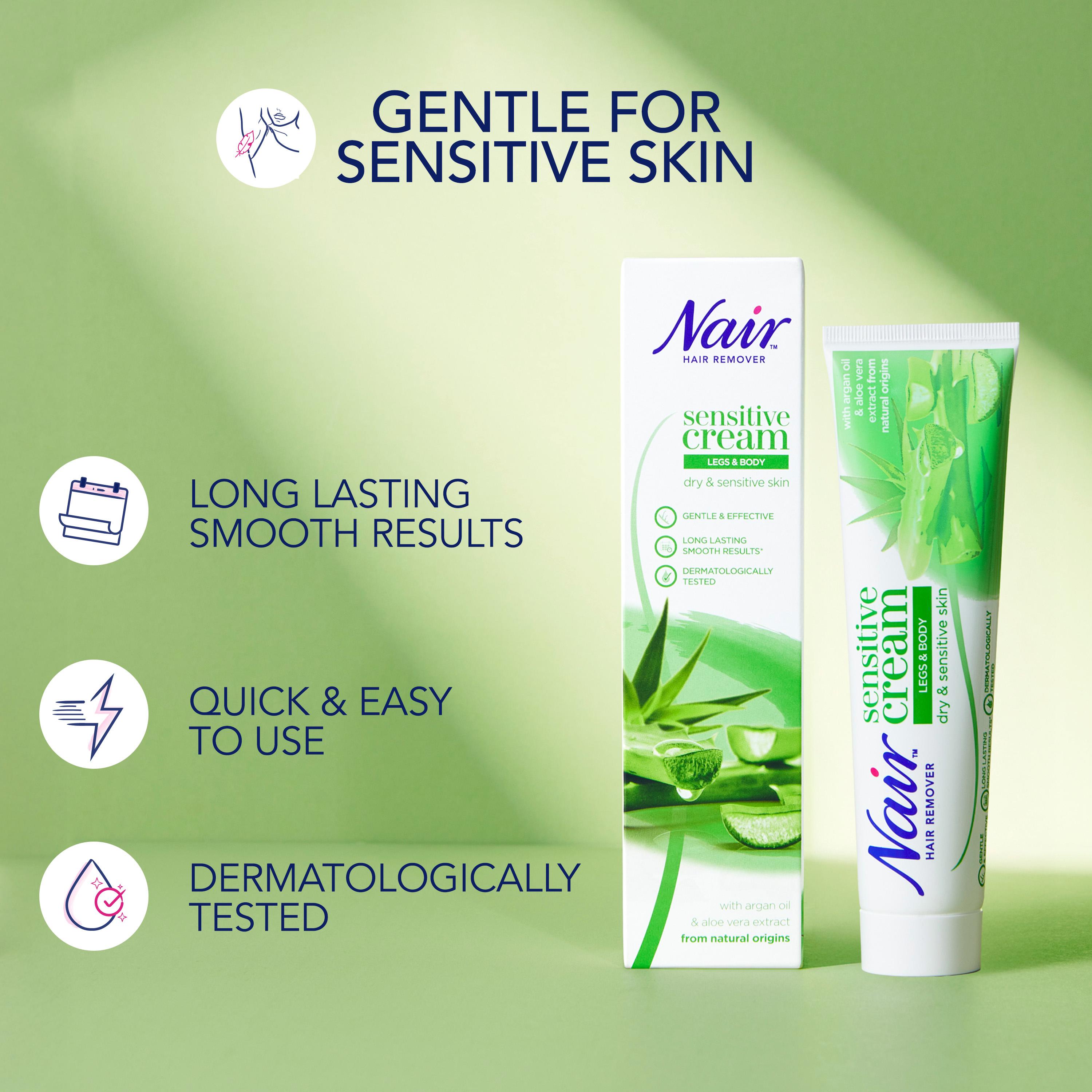 Nair Hair Remover Sensitive Cream 100ml thumbnail 2