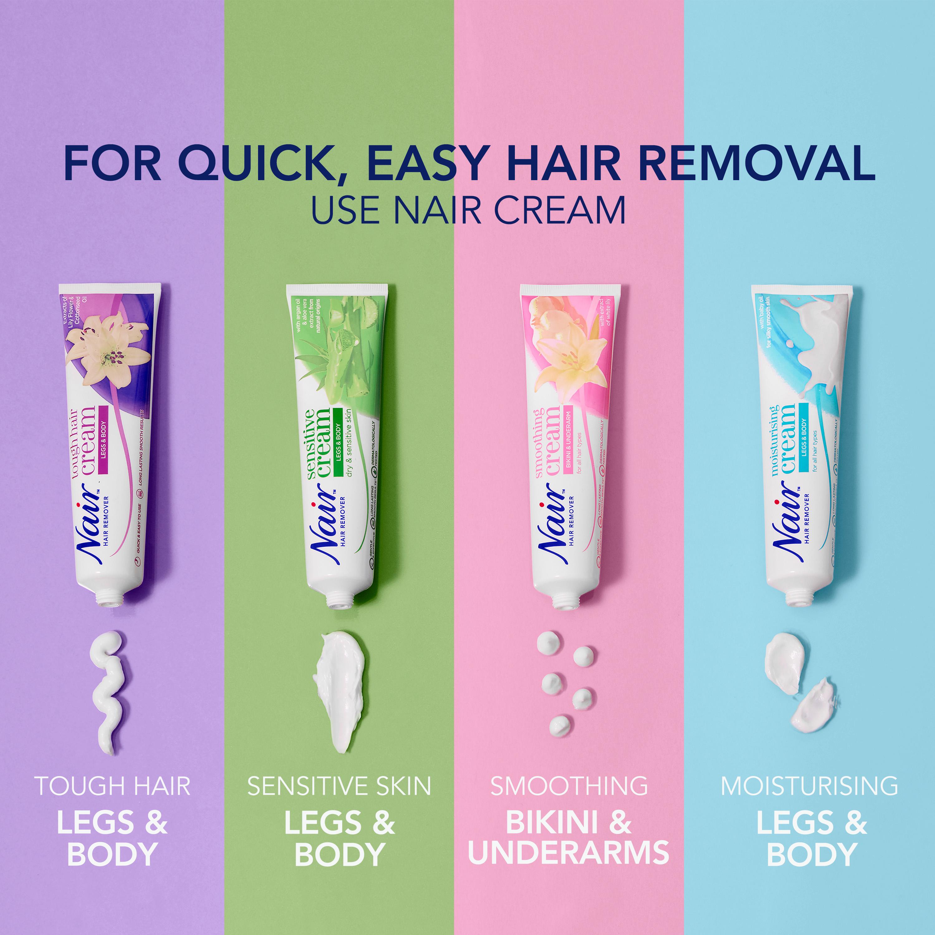 Nair Hair Remover Sensitive Cream 100ml thumbnail 5
