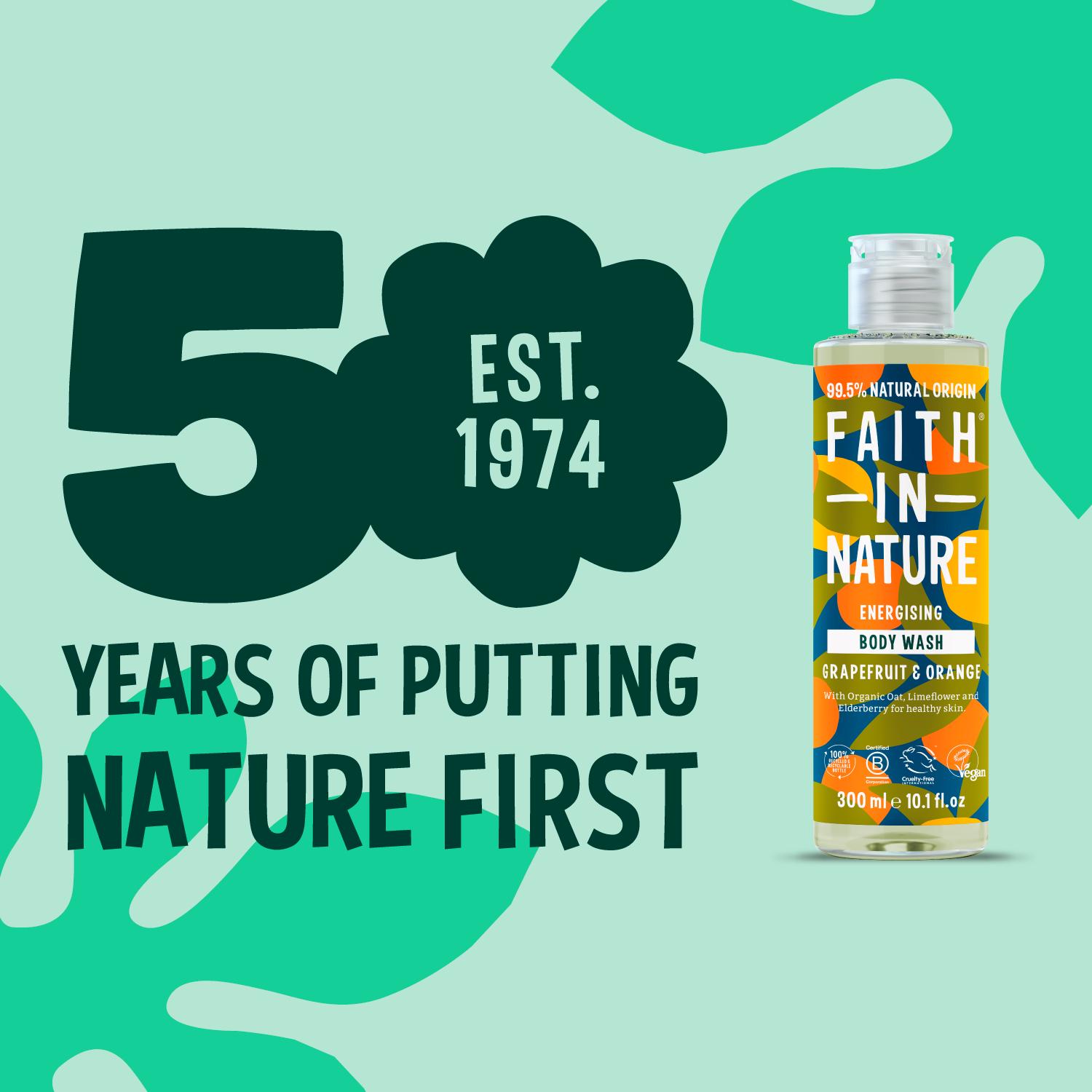 Faith in Nature Grapefruit & Orange Body Wash 300ml thumbnail 3