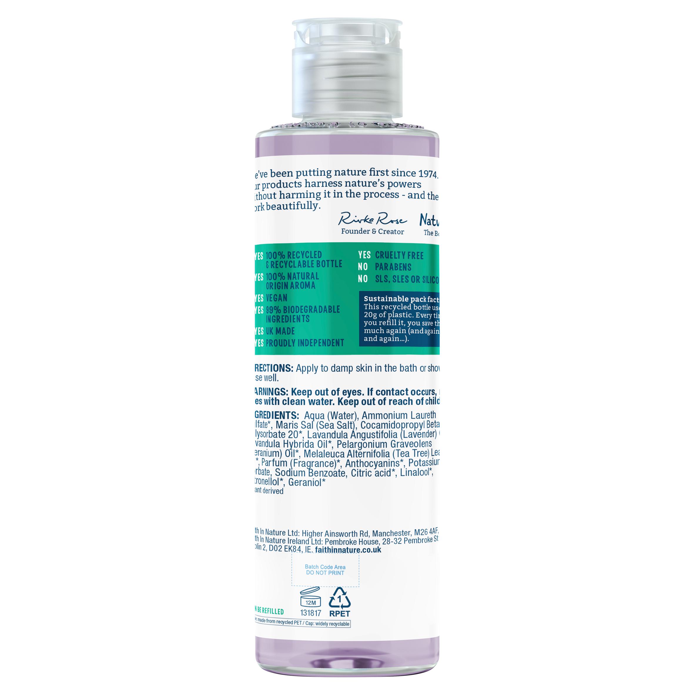 Faith in Nature Lavender & Geranium Body Wash 300ml thumbnail 2