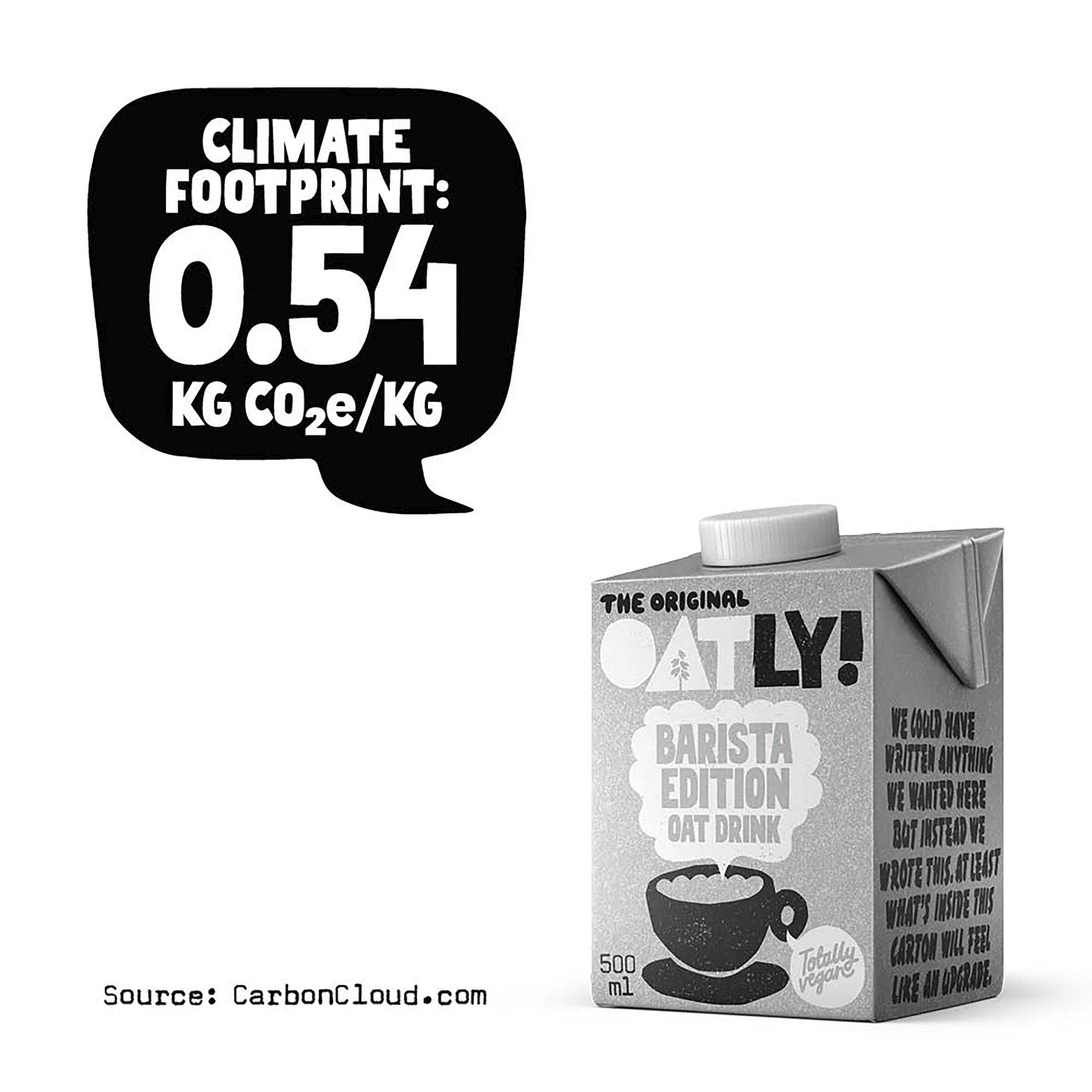Oatly Oat Drink Barista Edition Chilled 500ml thumbnail 2