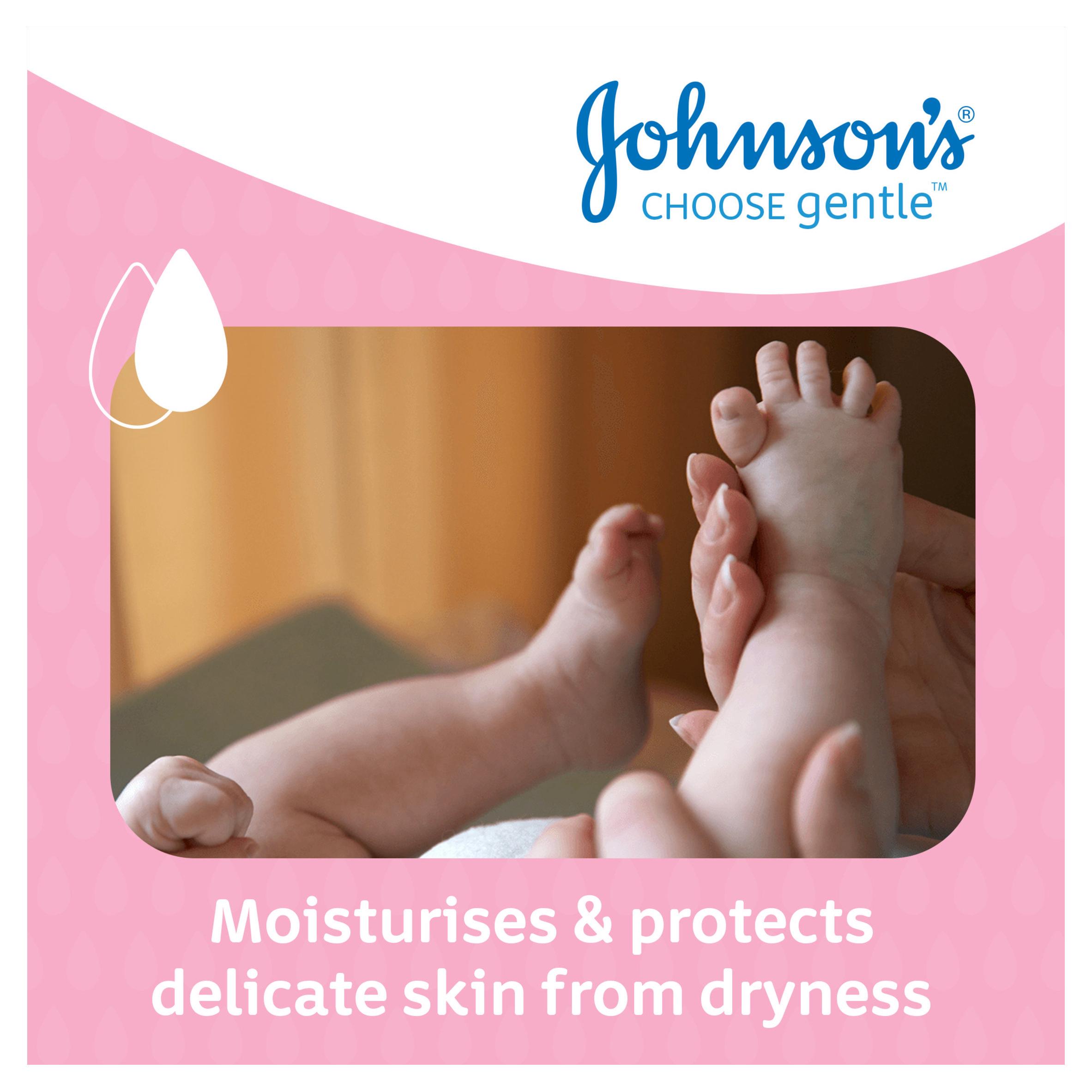 Johnson's Baby Oil Baby Skin Moisturiser & Dryness Protection 200ml thumbnail 2