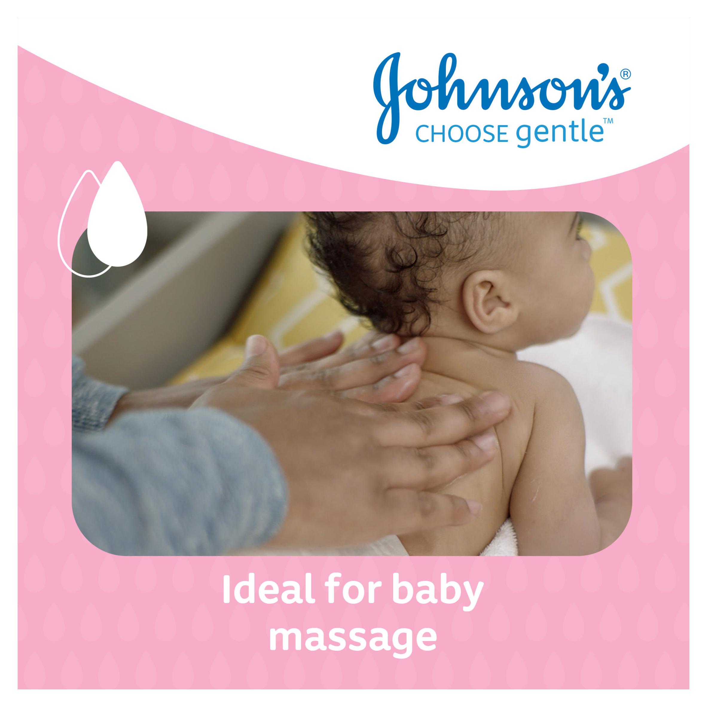 Johnson's Baby Oil Baby Skin Moisturiser & Dryness Protection 200ml thumbnail 4