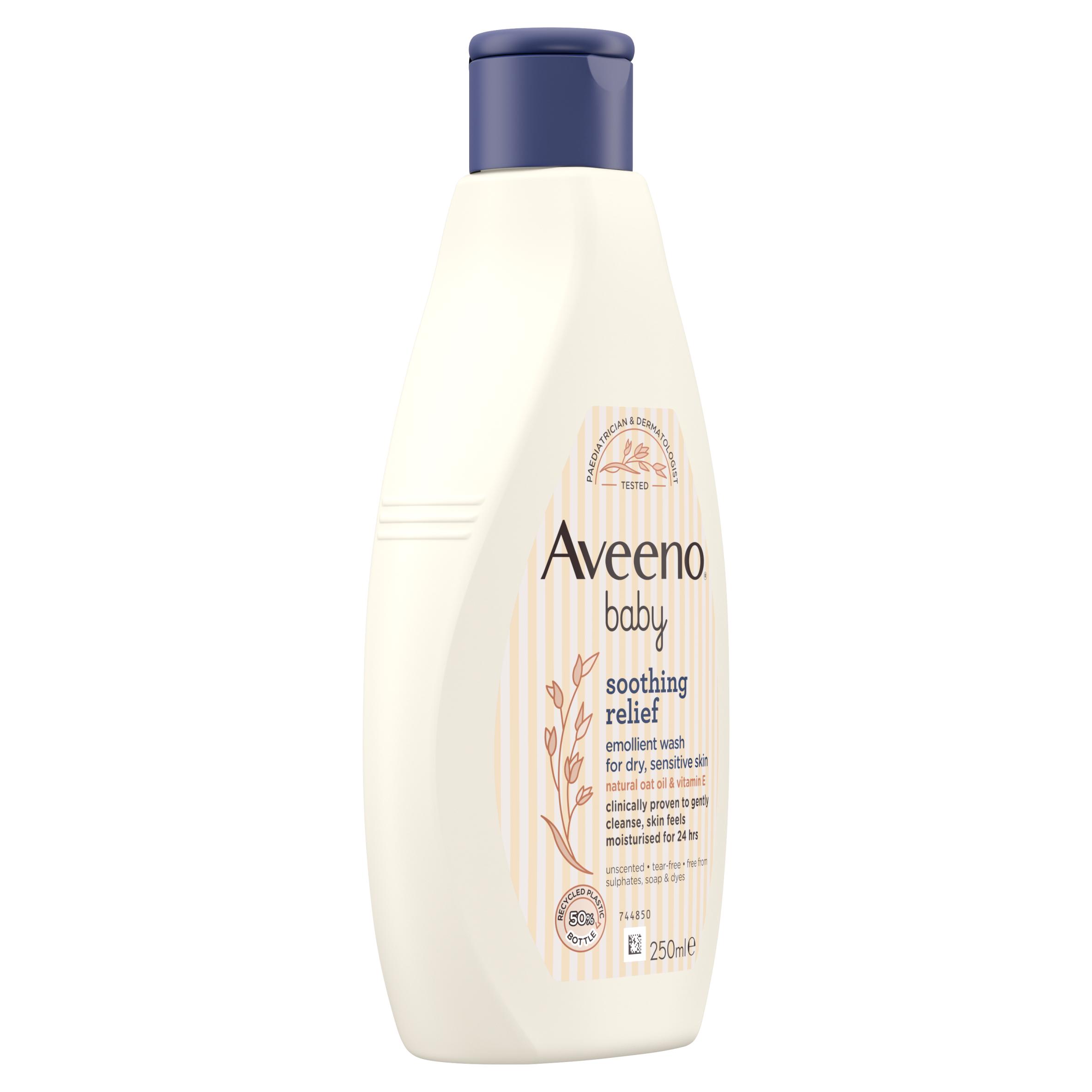 Aveeno Soothing Relief Emollient Dry Skin Baby Wash 250ml thumbnail 6