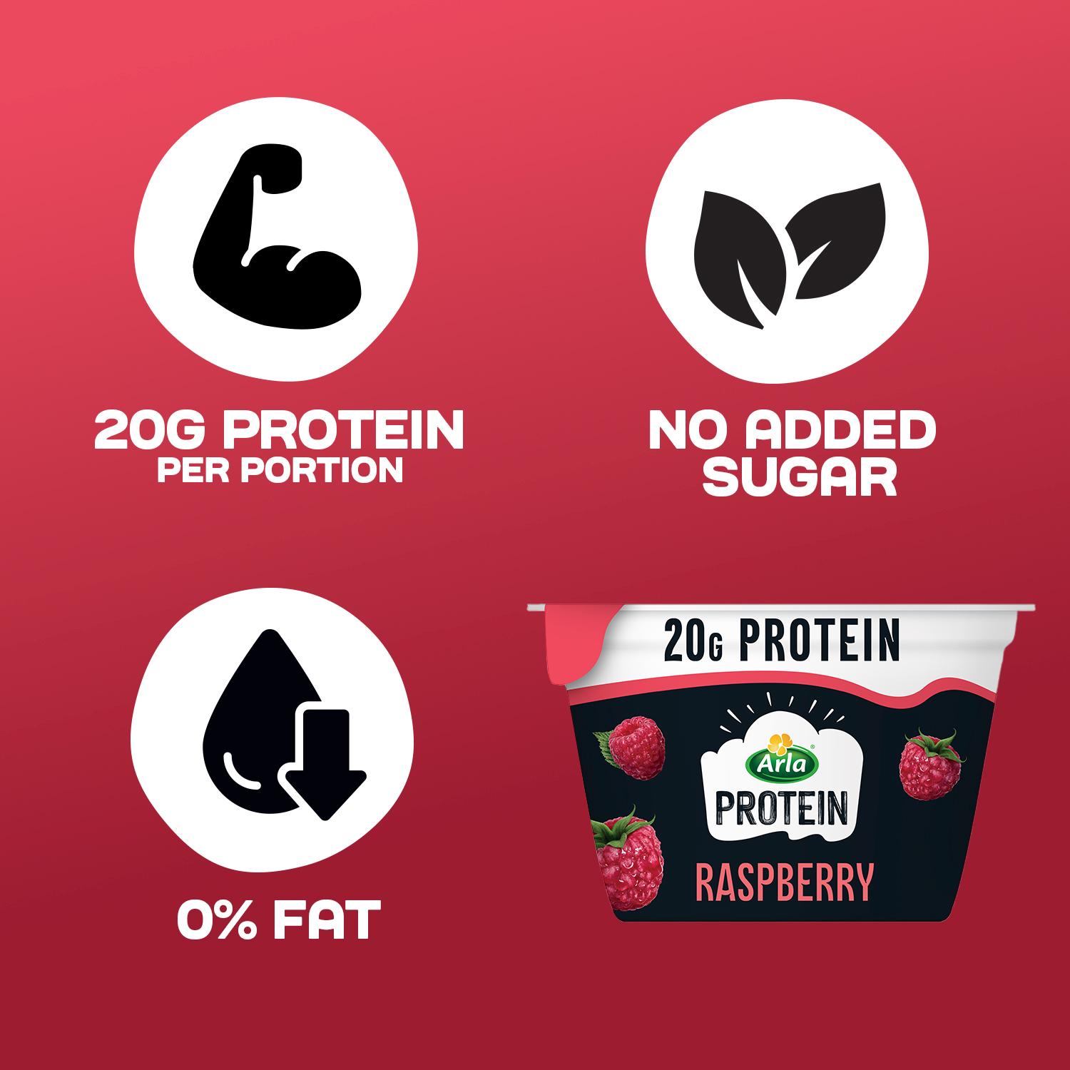 Arla Protein 200g Raspberry Yogurt thumbnail 2